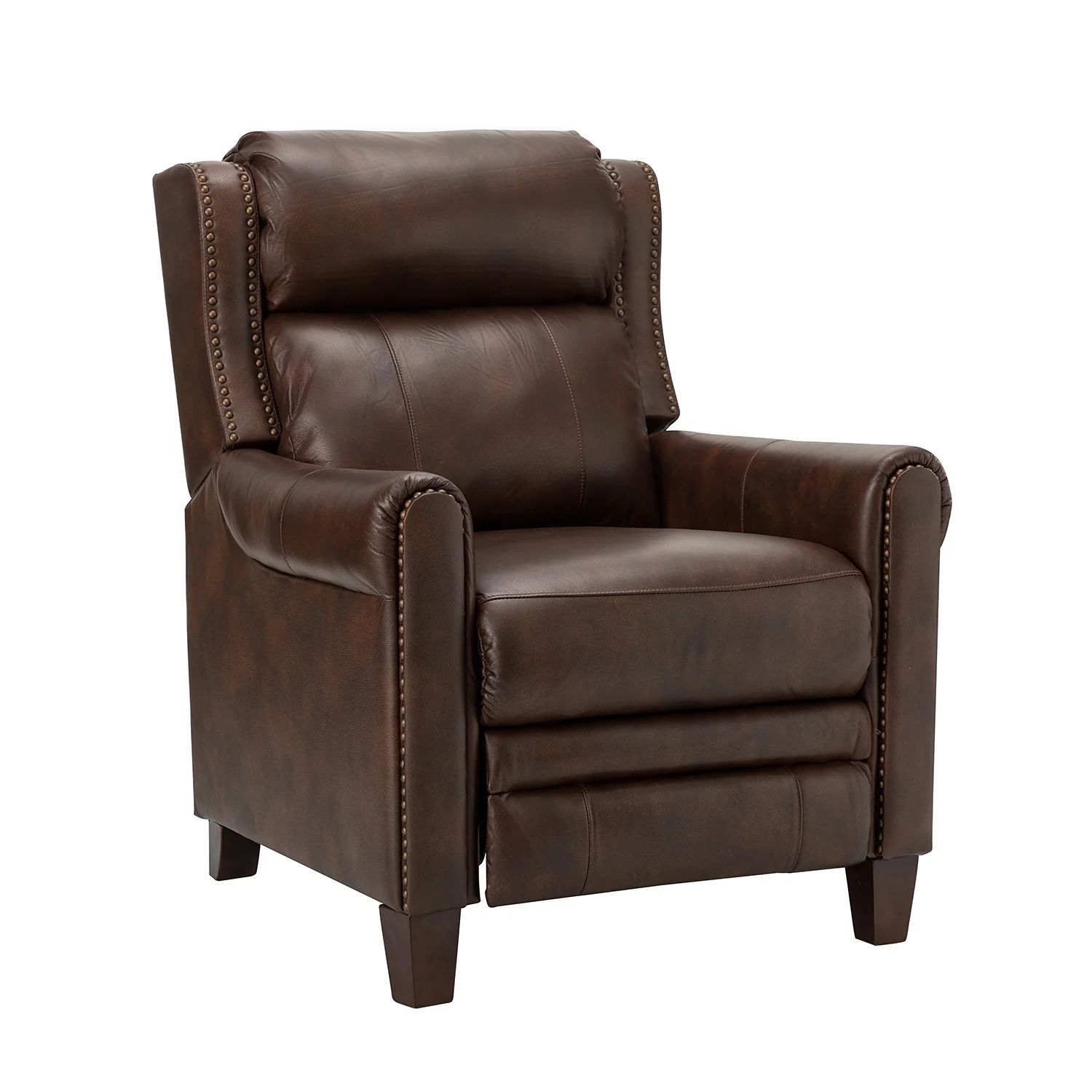 Felisa 32.48 Wide Genuine Leather Manual Recliner