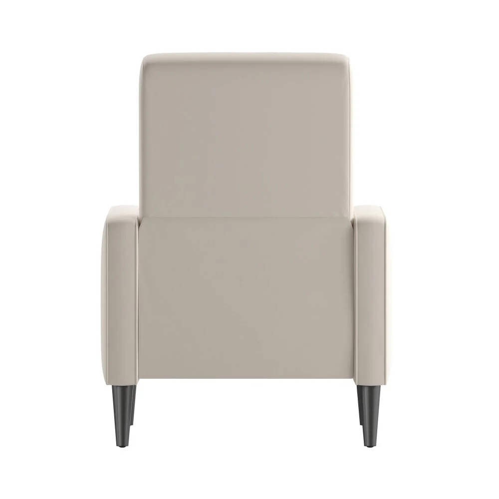 Pushback Recliner with Button Tufted Back