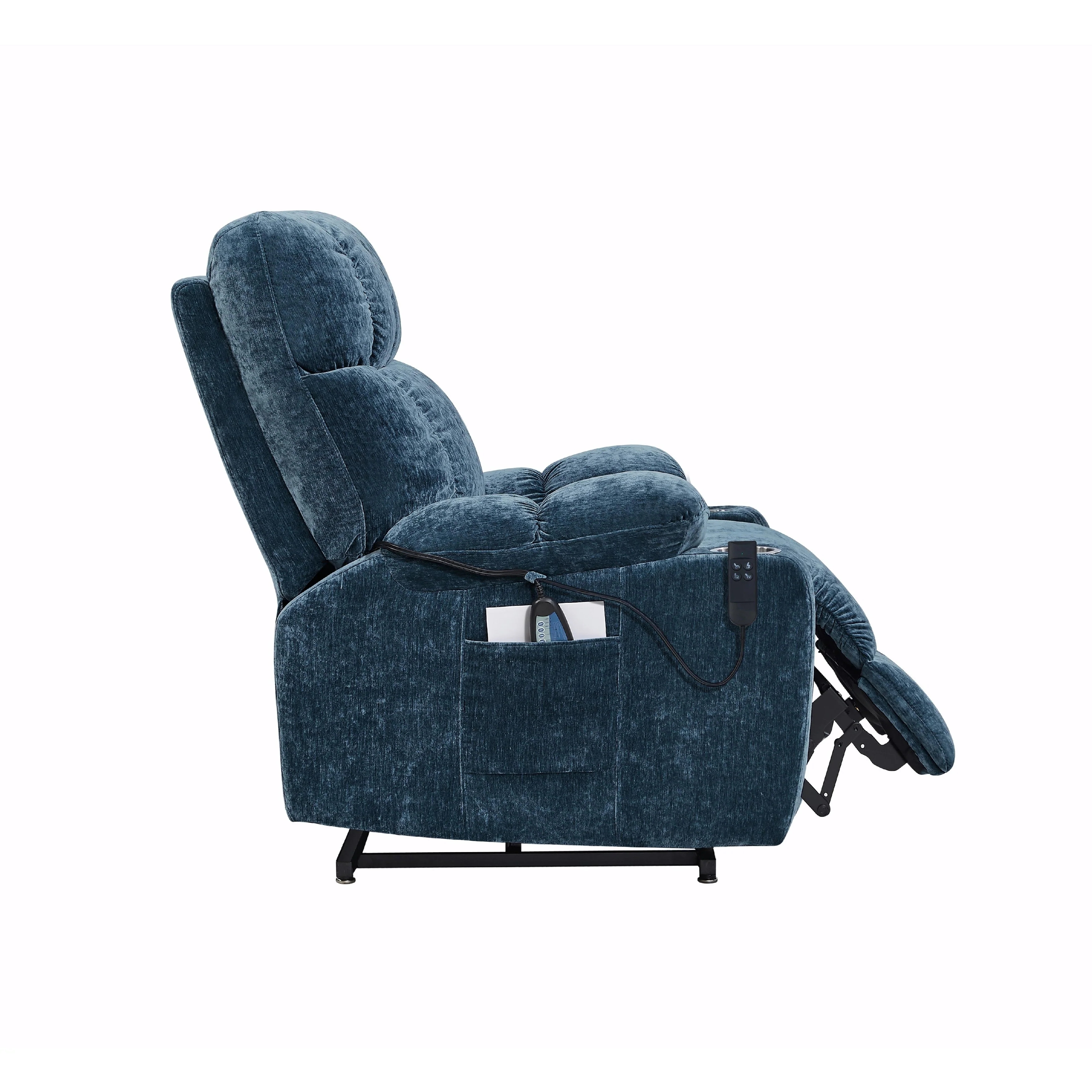 Infinite Position Lay Flat 180�� Recliner with Heat Massage