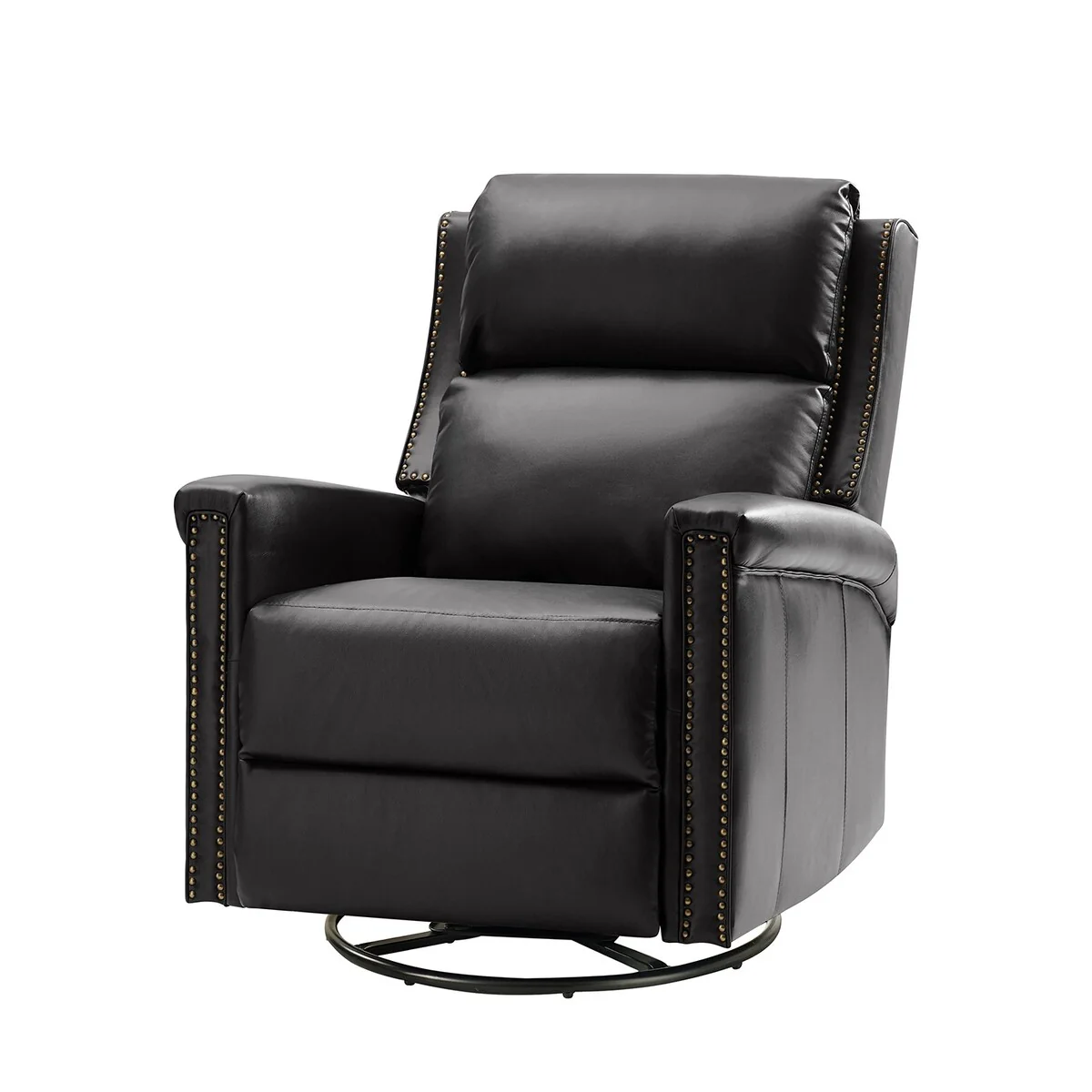 Tobias Traditional Swivel And Rocker Power Recliner by HULALA HOME