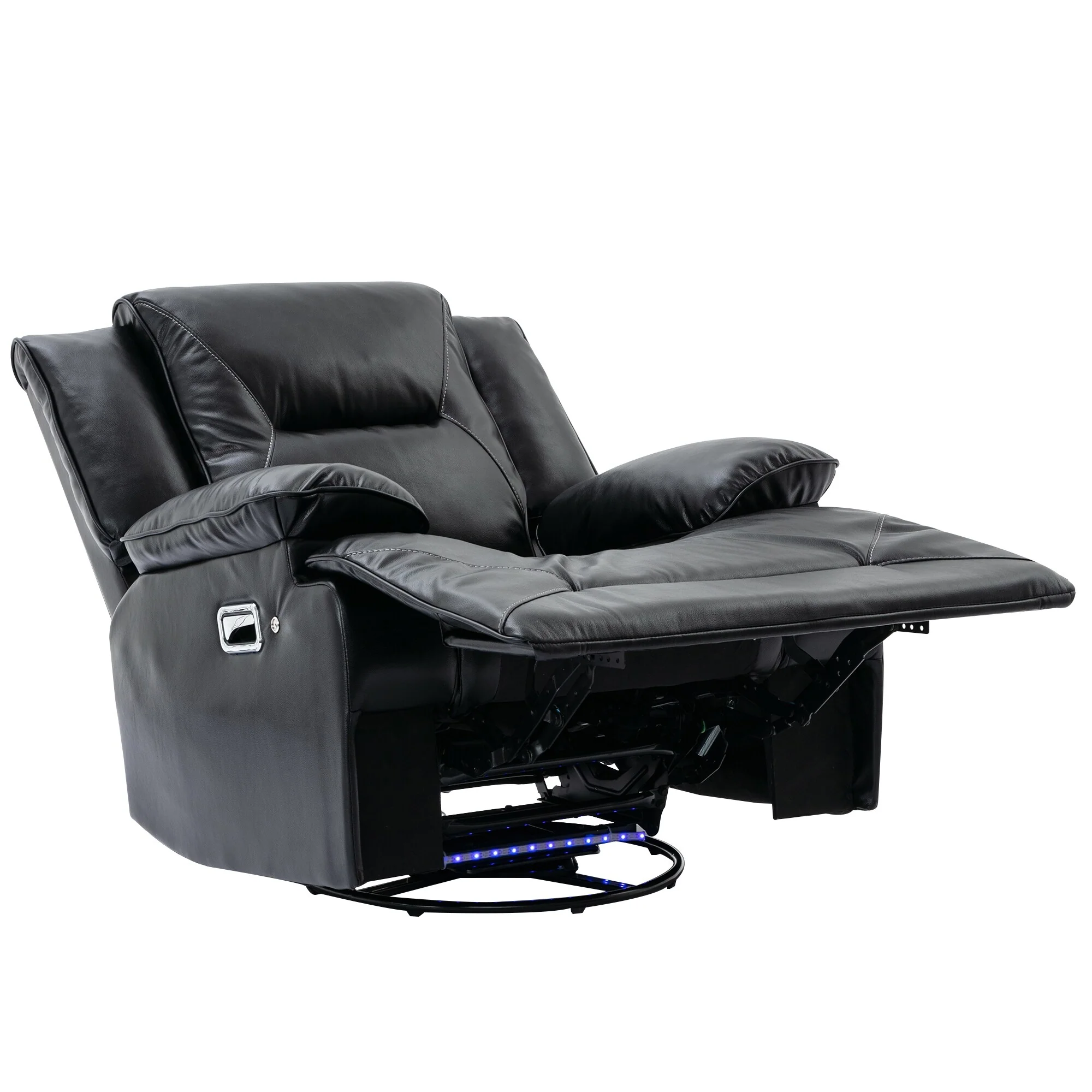 360�� Swivel and Rocking Home Theater Recliner