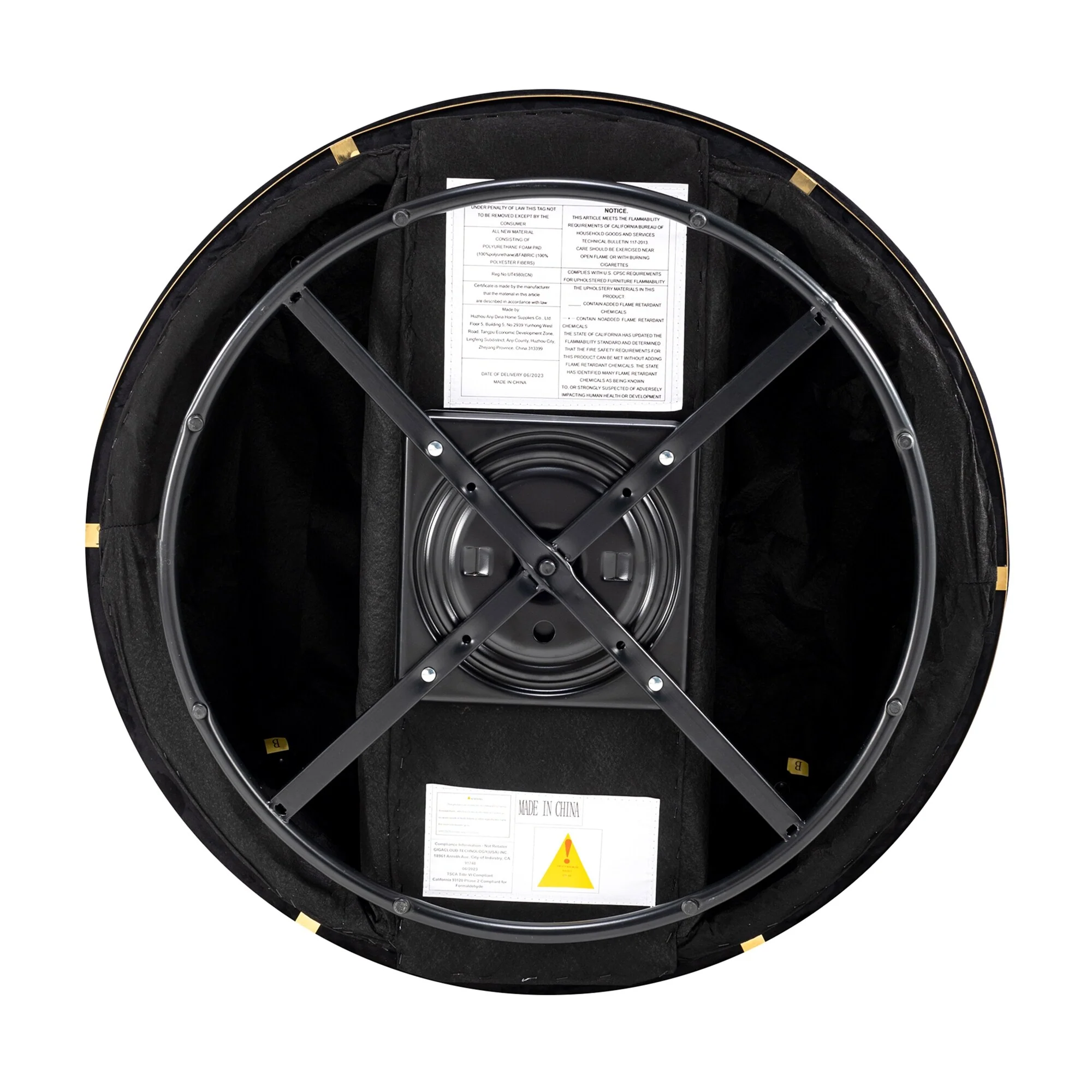 Velvet 360�� Swivel Accent Chair with Seat Cushion, Upholstered Barrel Chair with Stainless Steel Base Living Room Chair