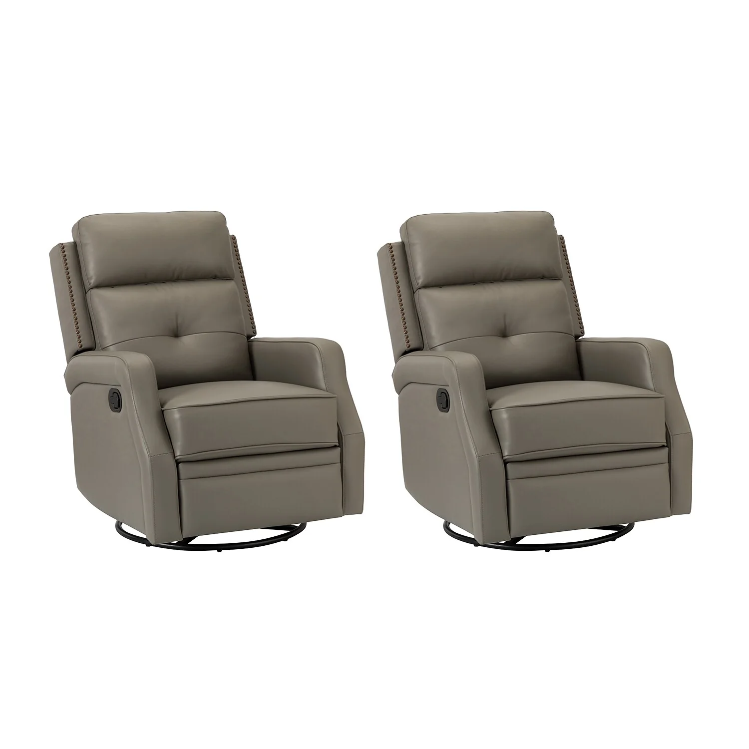 Beatriz Living Room Recliner Set Of 2 with Metal Base