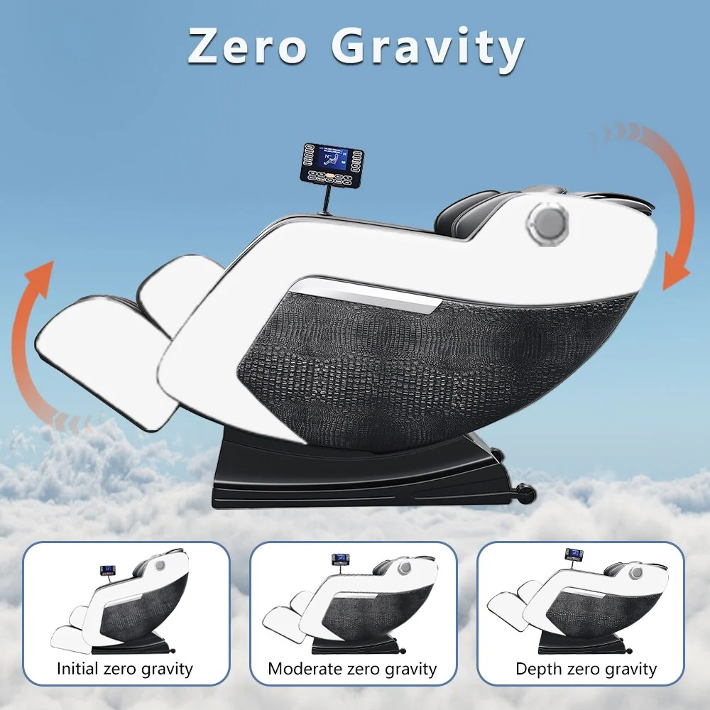 Zero Gravity Massage Recliner Chair with Full Body Massage, Heating, and Built-in Bluetooth Audio