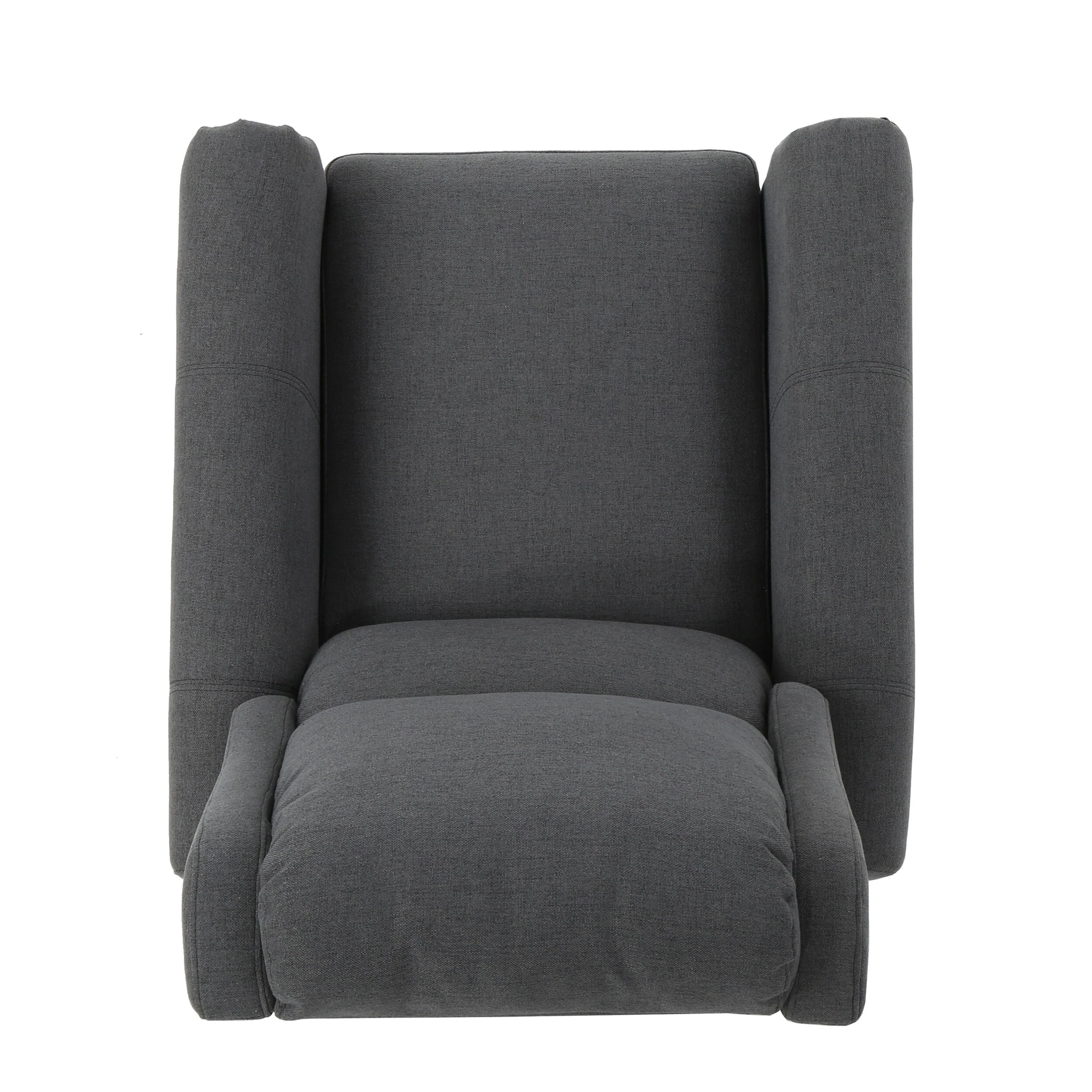 Charcoal Fabric Push?Back Recliner Chair (Easy?Care)