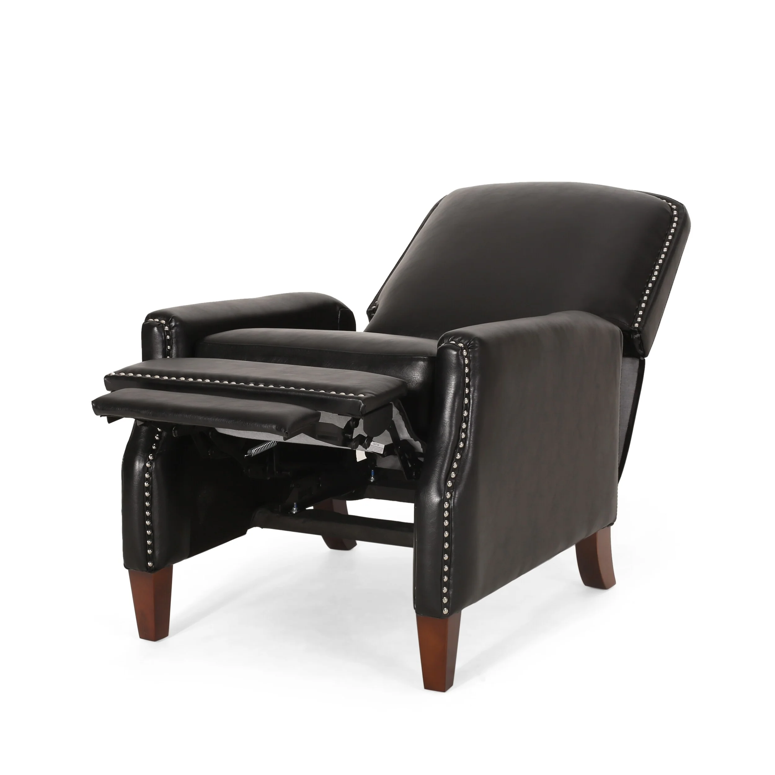 PU Leather Recliner Chair with Rivets