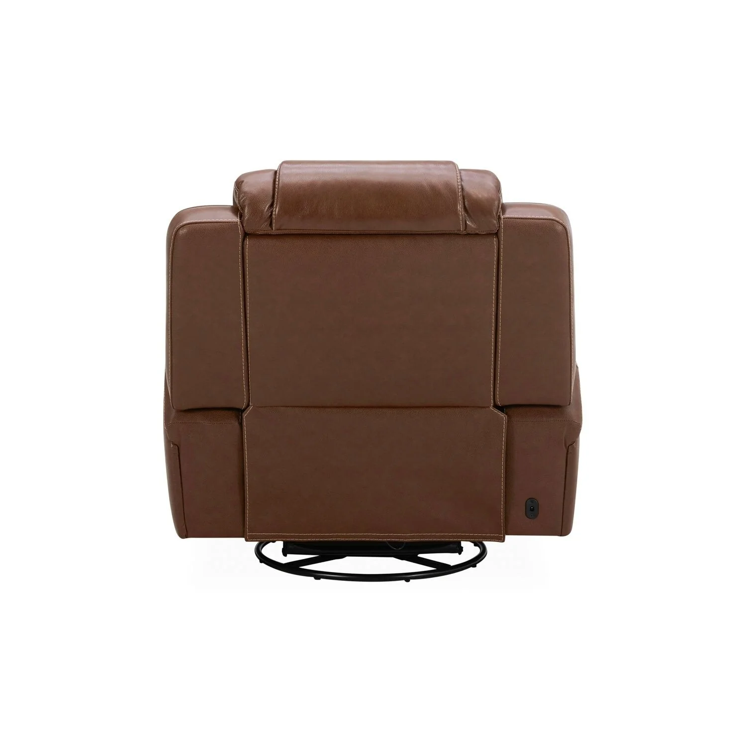 Liberty Furniture Caswell Power Recliner Chestnut Leather