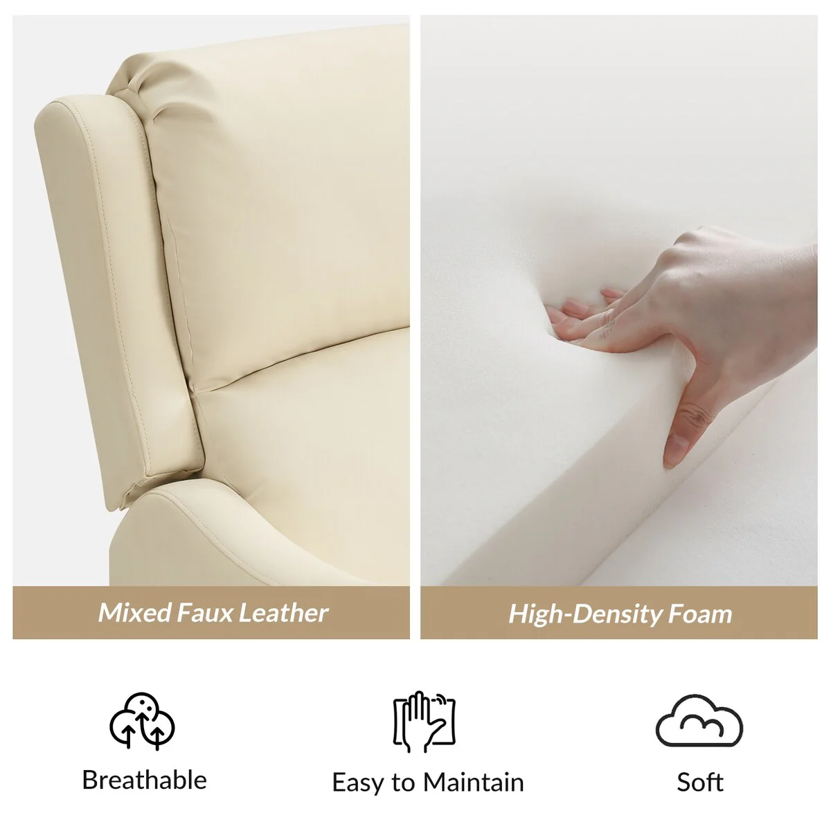 Pablo Traditional 360-Degree Swivel rocker Recliner by HULALA HOME