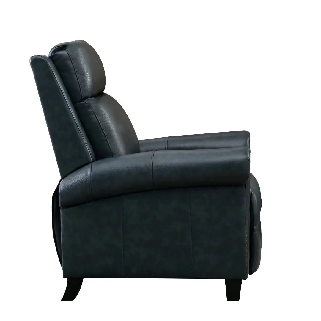 Ebello Genuine Leather Pushback Club Recliner Chair