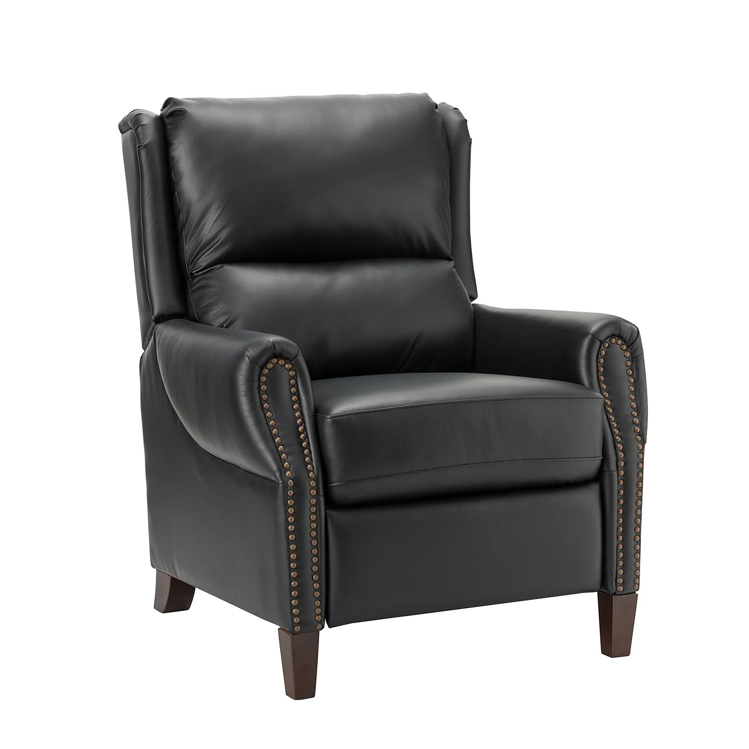 Alicia 32.68 Wide Genuine Leather Manual Recliner
