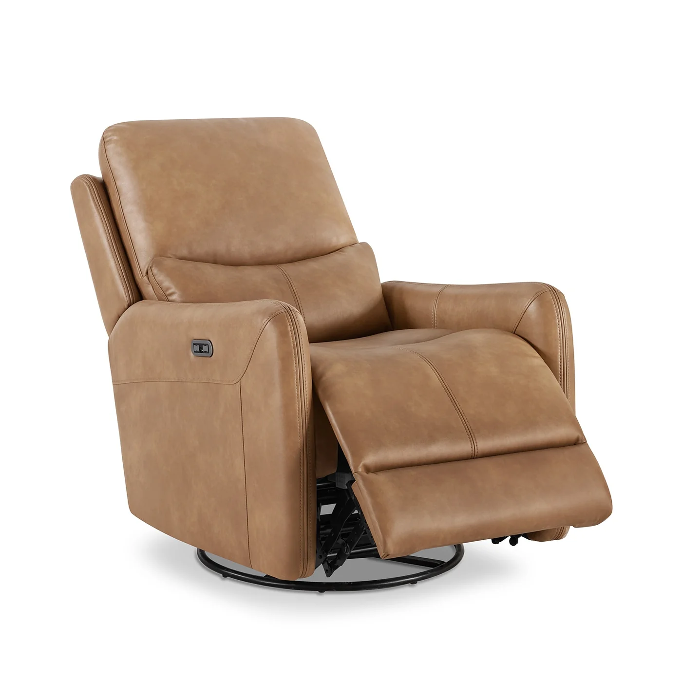 30 Power Recliner 360-degree Swivel Arm Chair Faux Leather