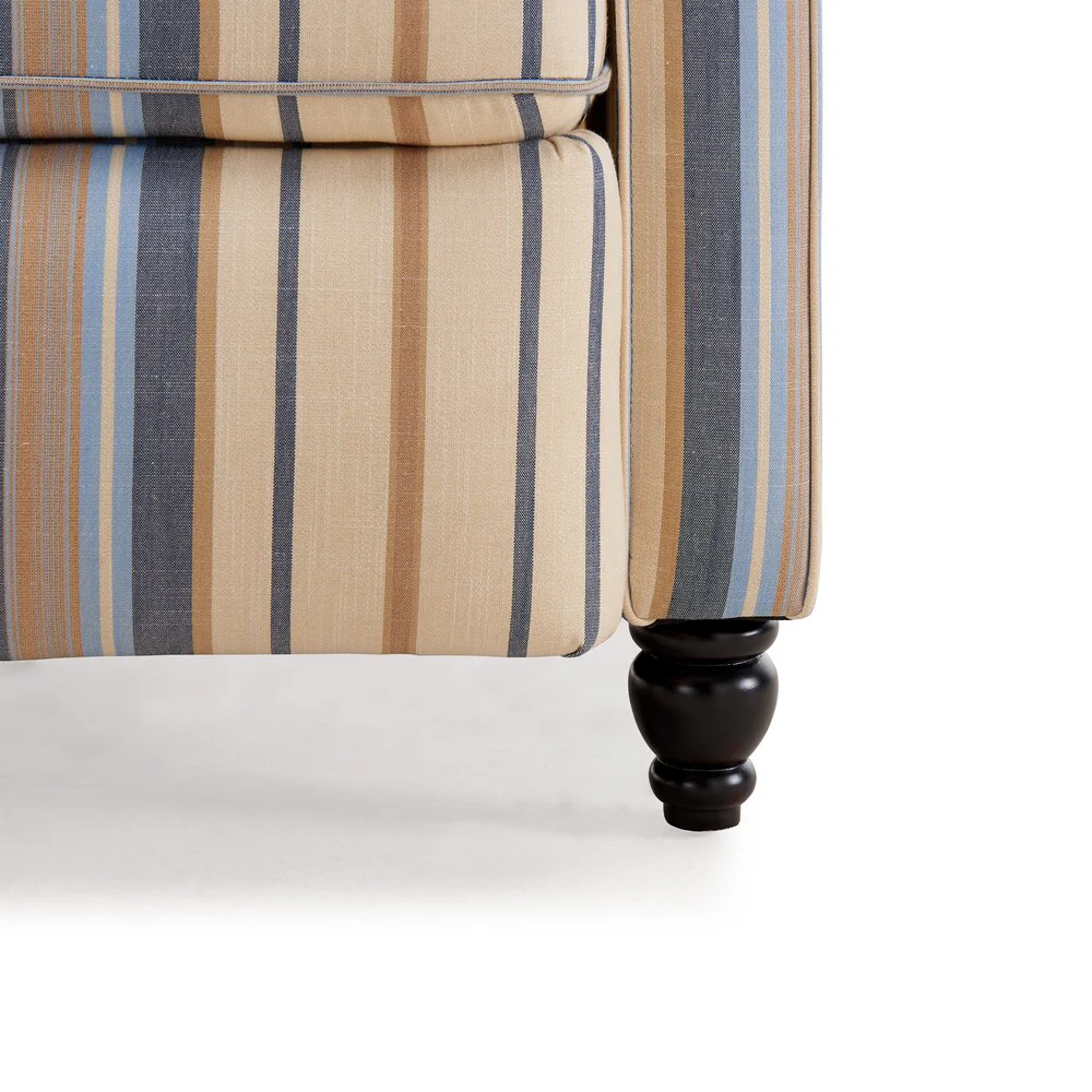 Copper Grove Lassen Blue Recliner Chair