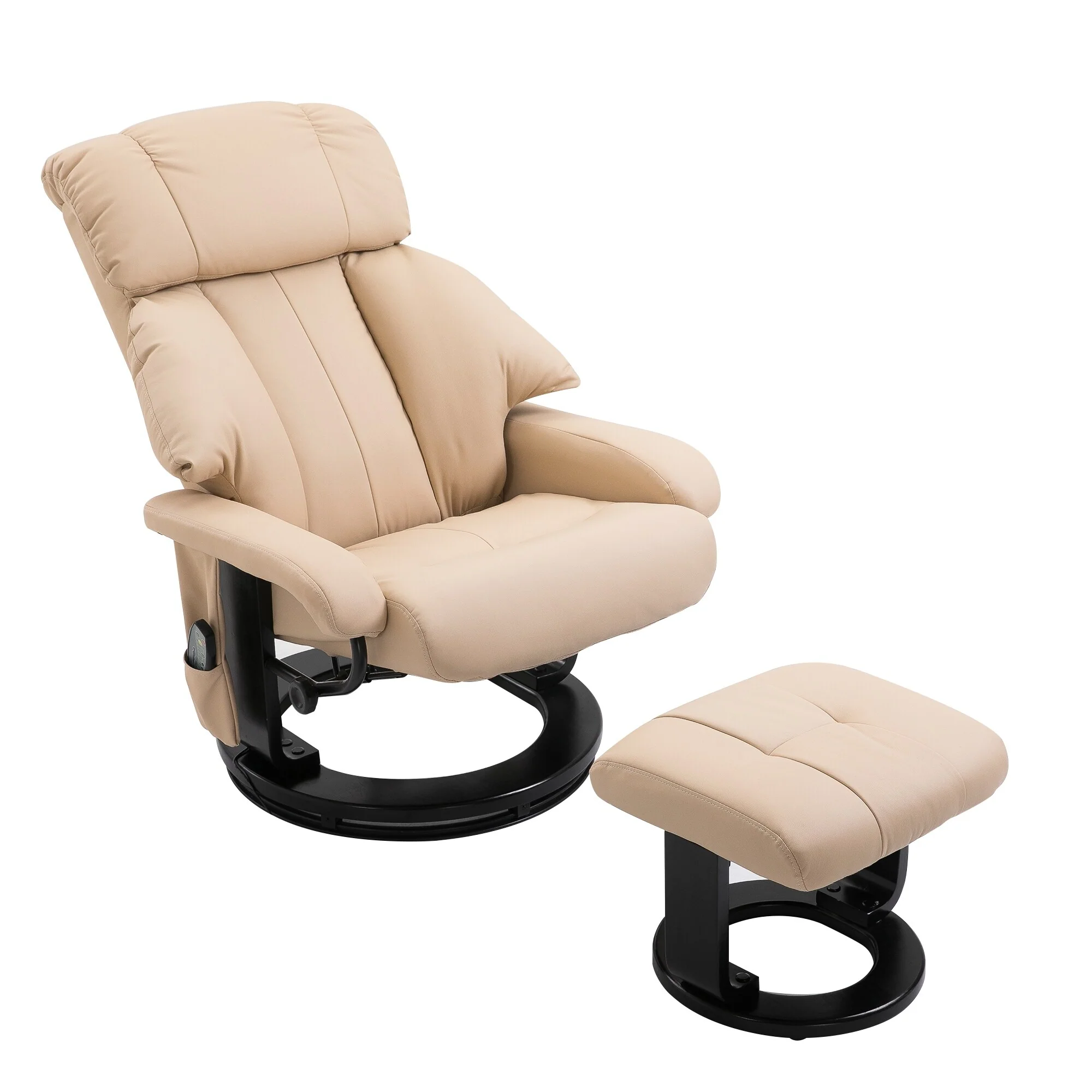 Massage Recliner Chair with Ottoman