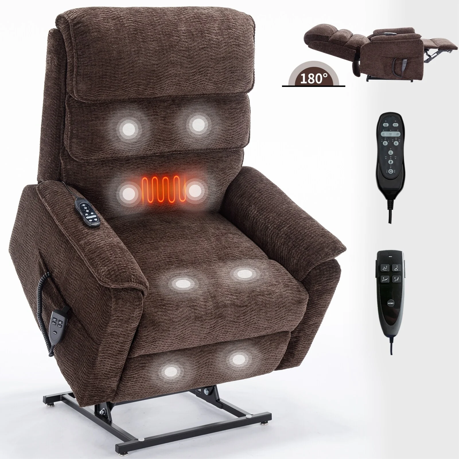 Power Lift Recliner Chair with Power-Remote