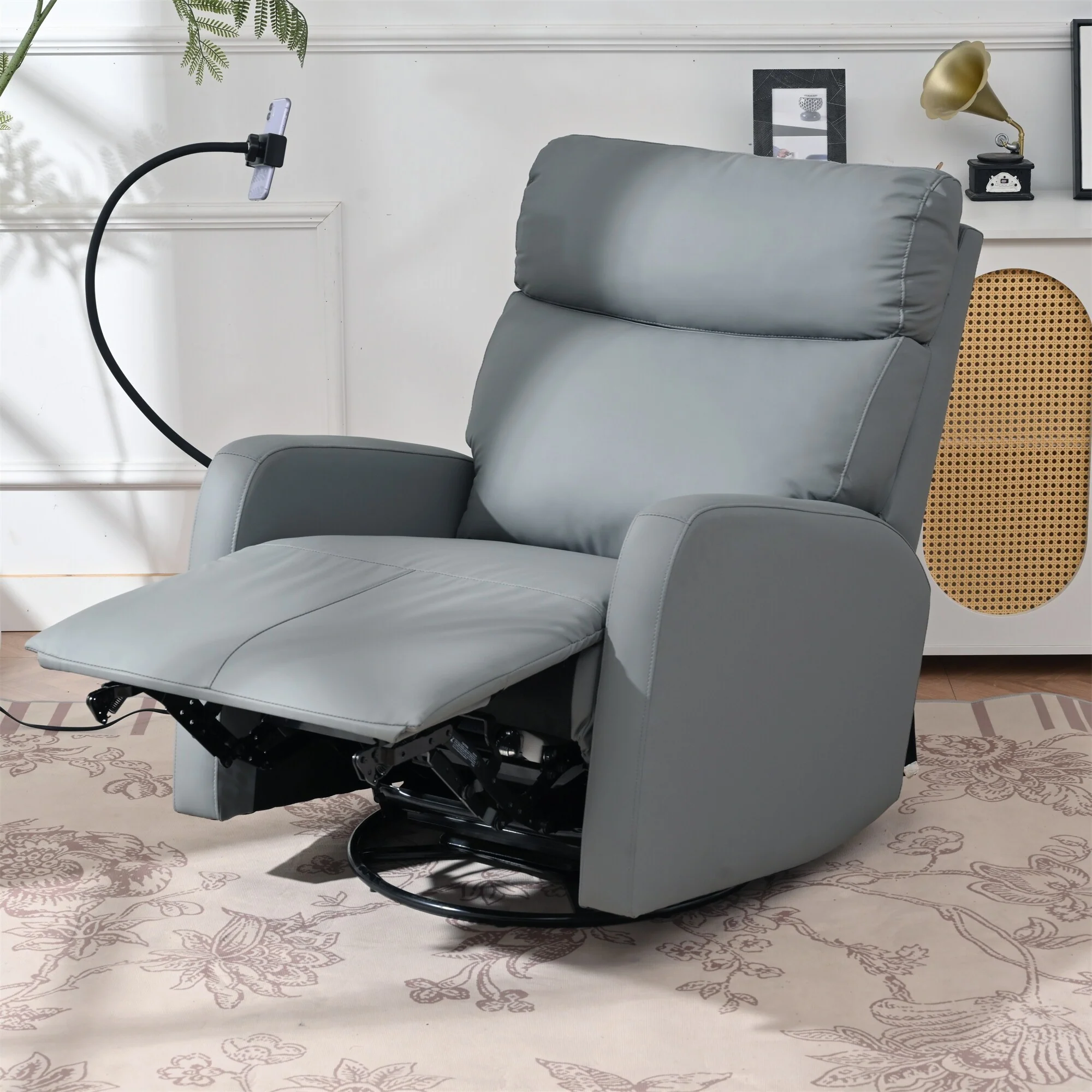 270�� Power Swivel Rocker Recliner Chair