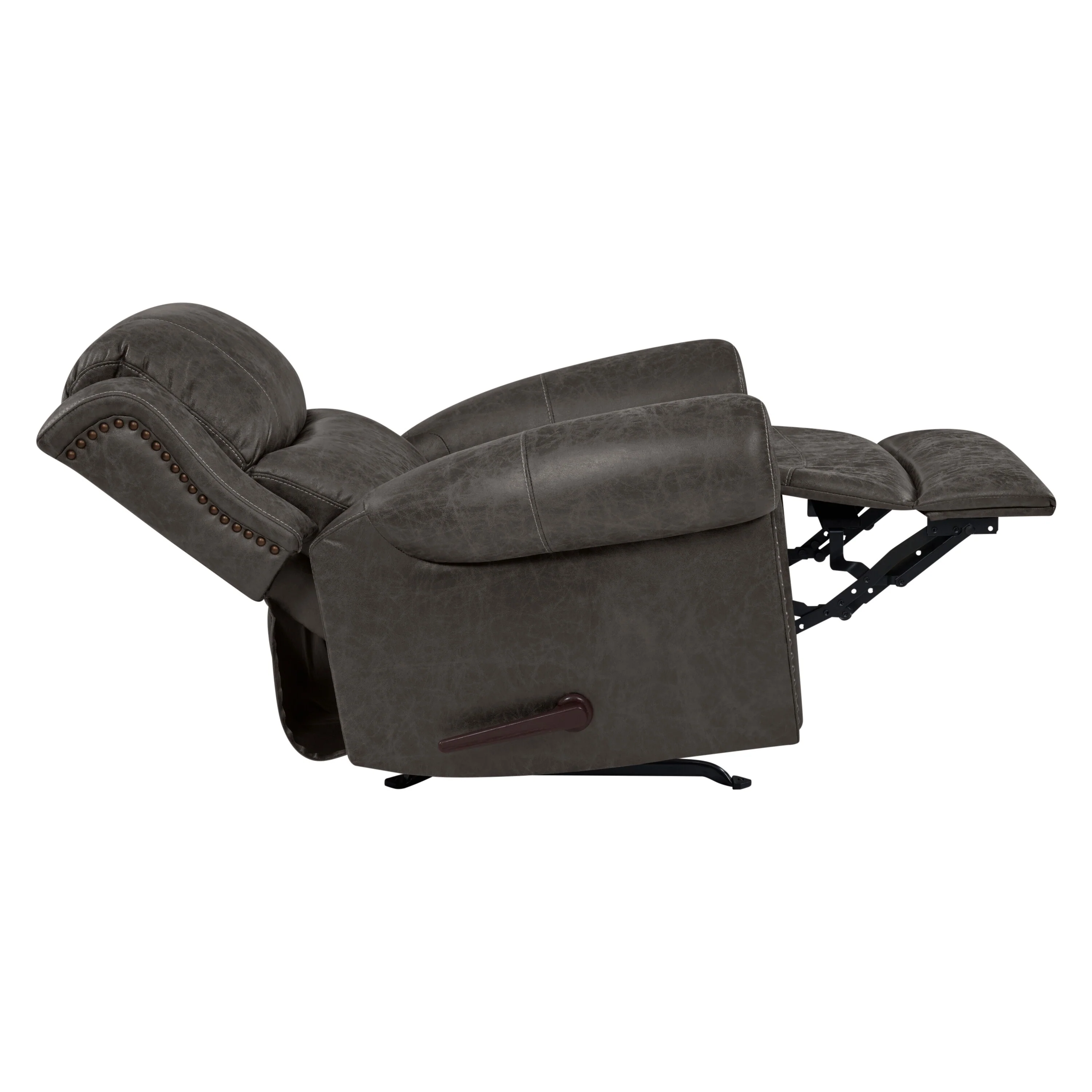 Copper Grove Dilsen Extra Large Rolled Arm Rocker Recliner Chair