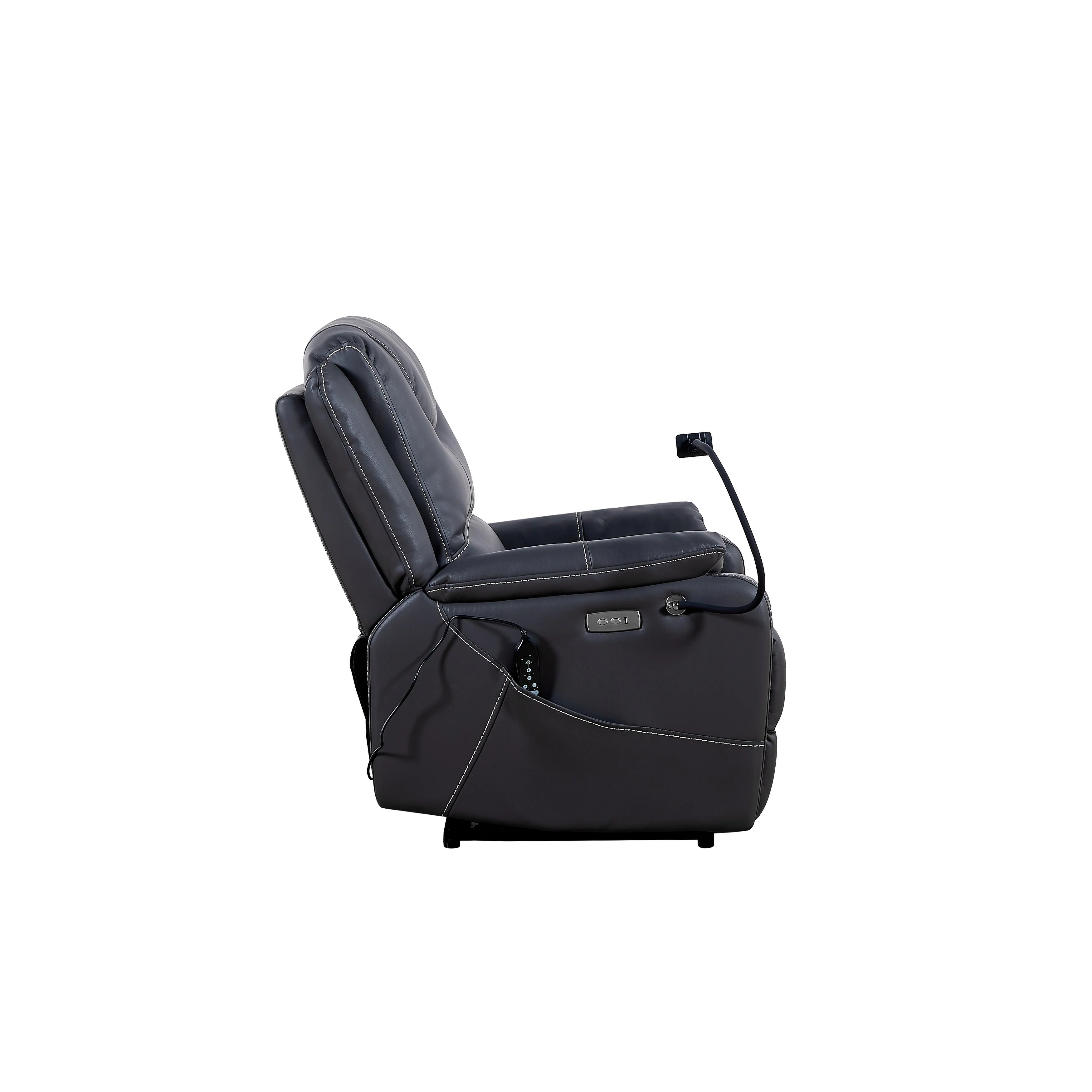 Power Recliner Chair with Zero?Gravity, Massage, Heat & USB