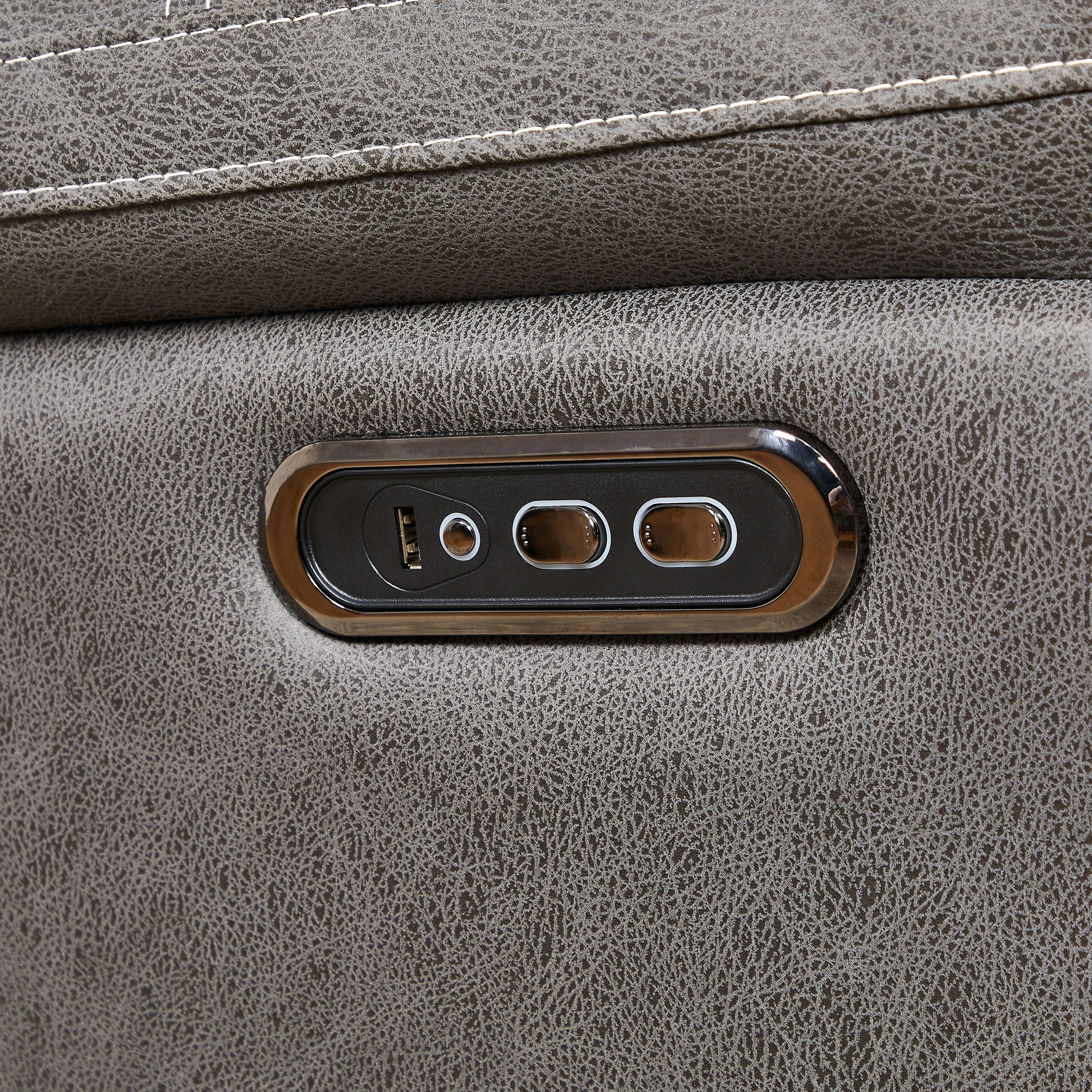 Electric Swivel Rocker Recliner with Dual Motors, USB Charging, Adjustable Headrest and One-Touch Reset