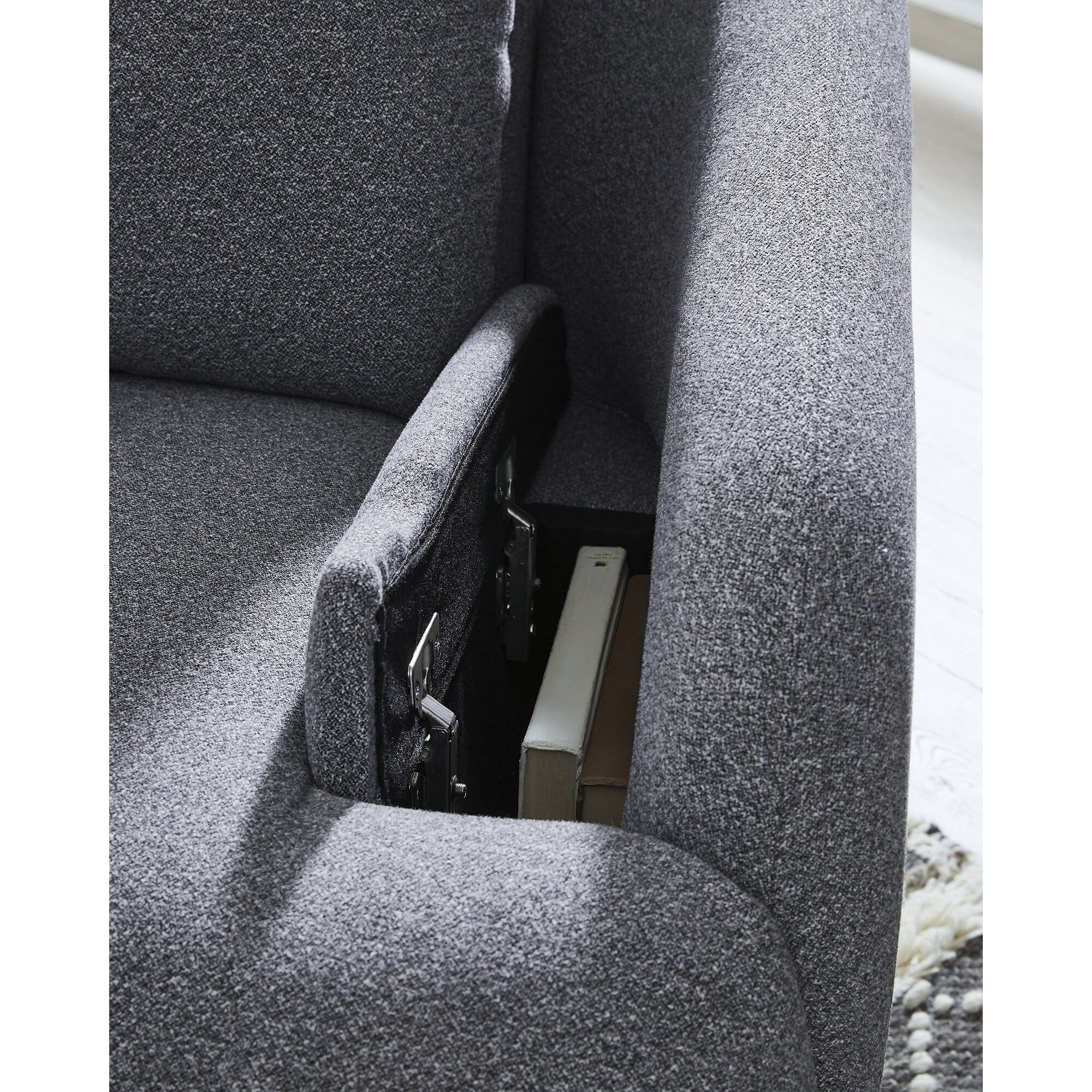 Signature Design by Ashley Alainmont Next-Gen Nuvella Swivel Power Recliner