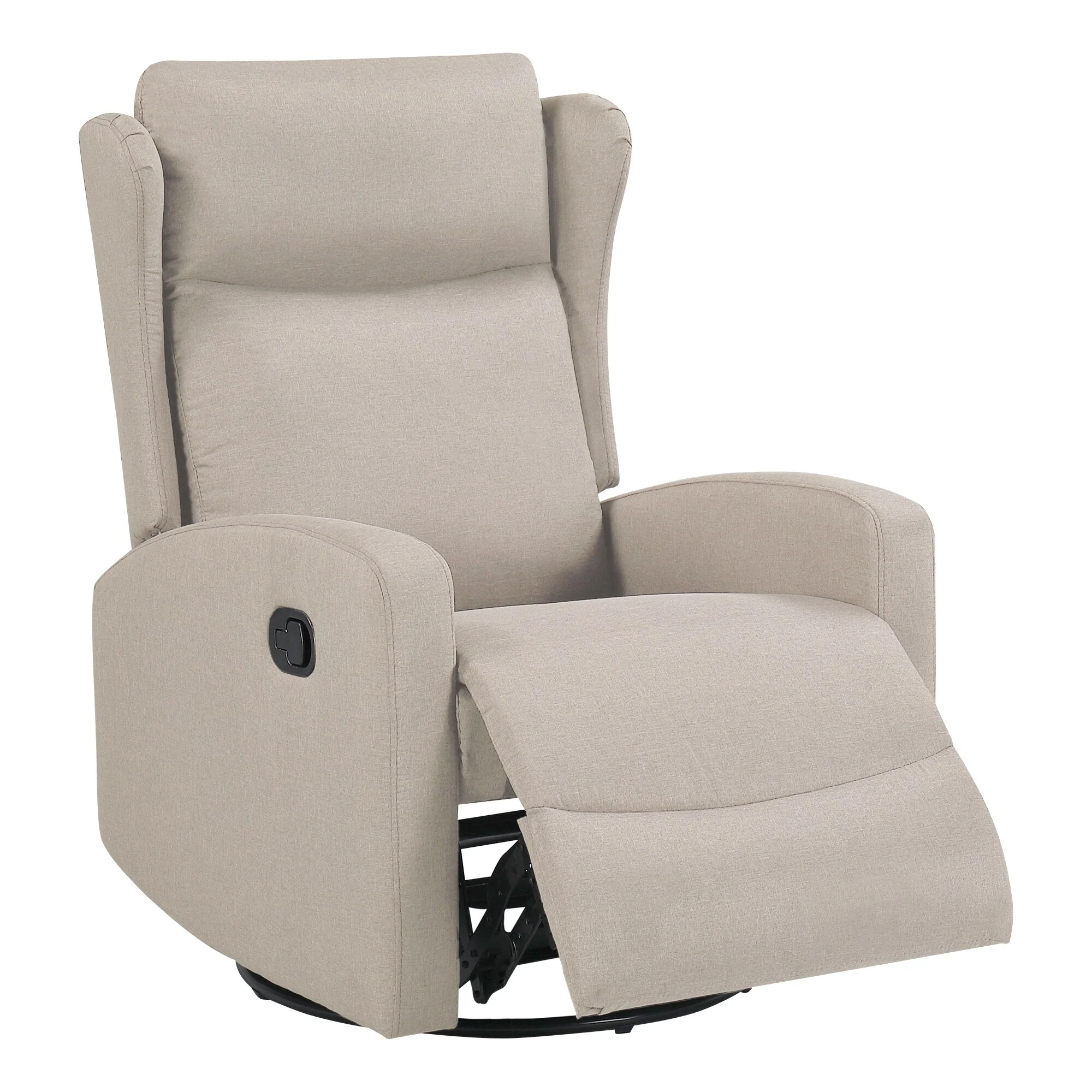 360�� Swivel Rocker Recliner Chair with 3?Position Back & Rocking