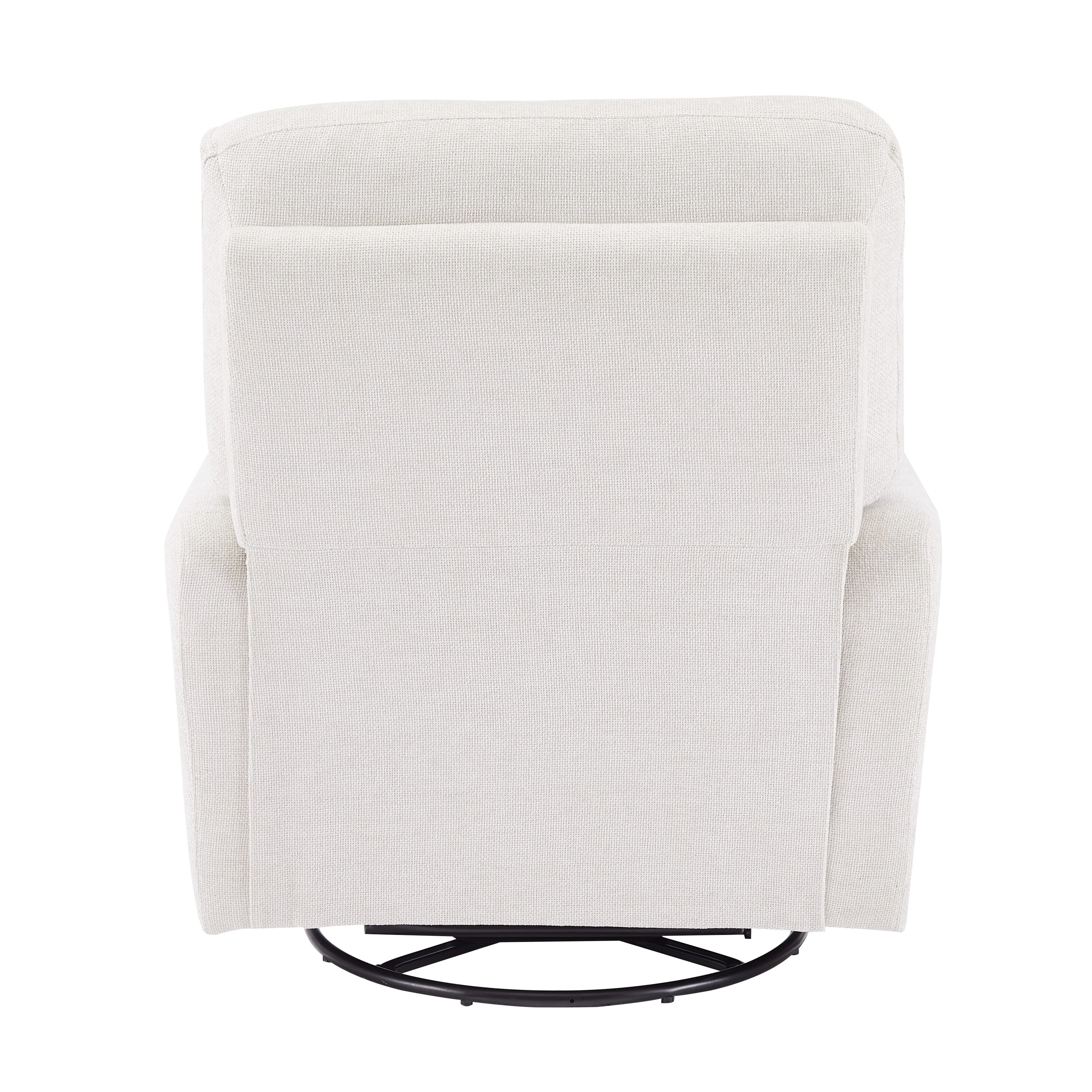 Heido 360 Degree Swivel Glider Manual Recliner Leisure Chair Set of 2