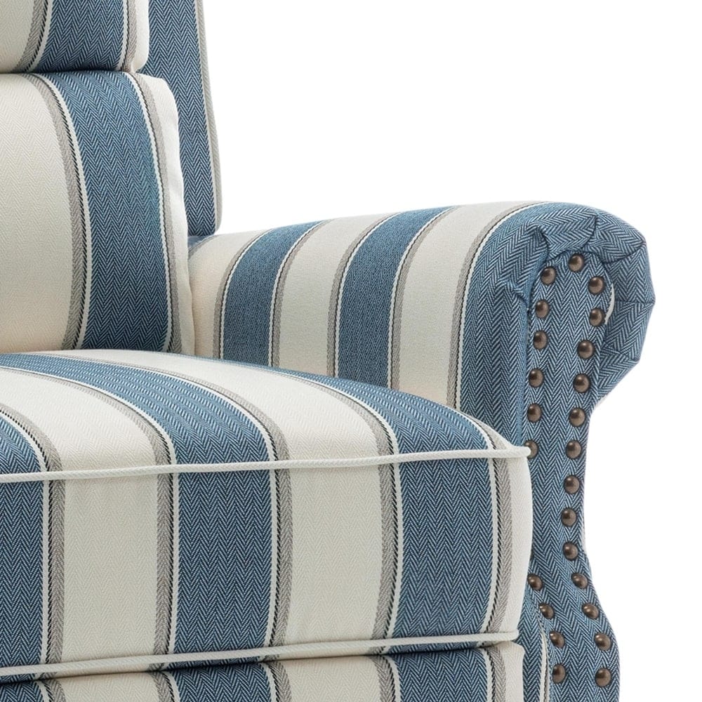 Modern Padded Seat Recliner Chair with PU Leather