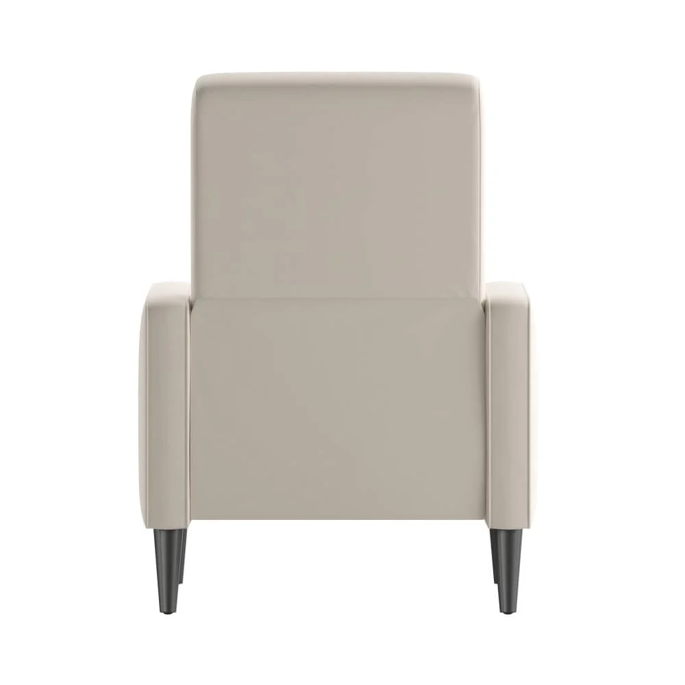 Pushback Recliner with Button Tufted Back