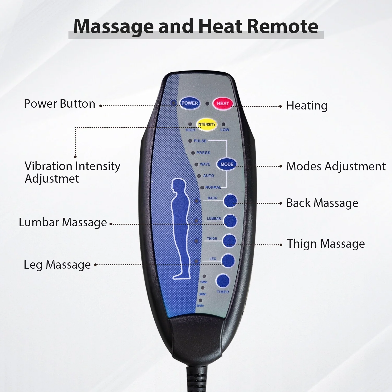 360�� Rotatable Swing Manual Massage Rocker Recliner With Heat And Vibration