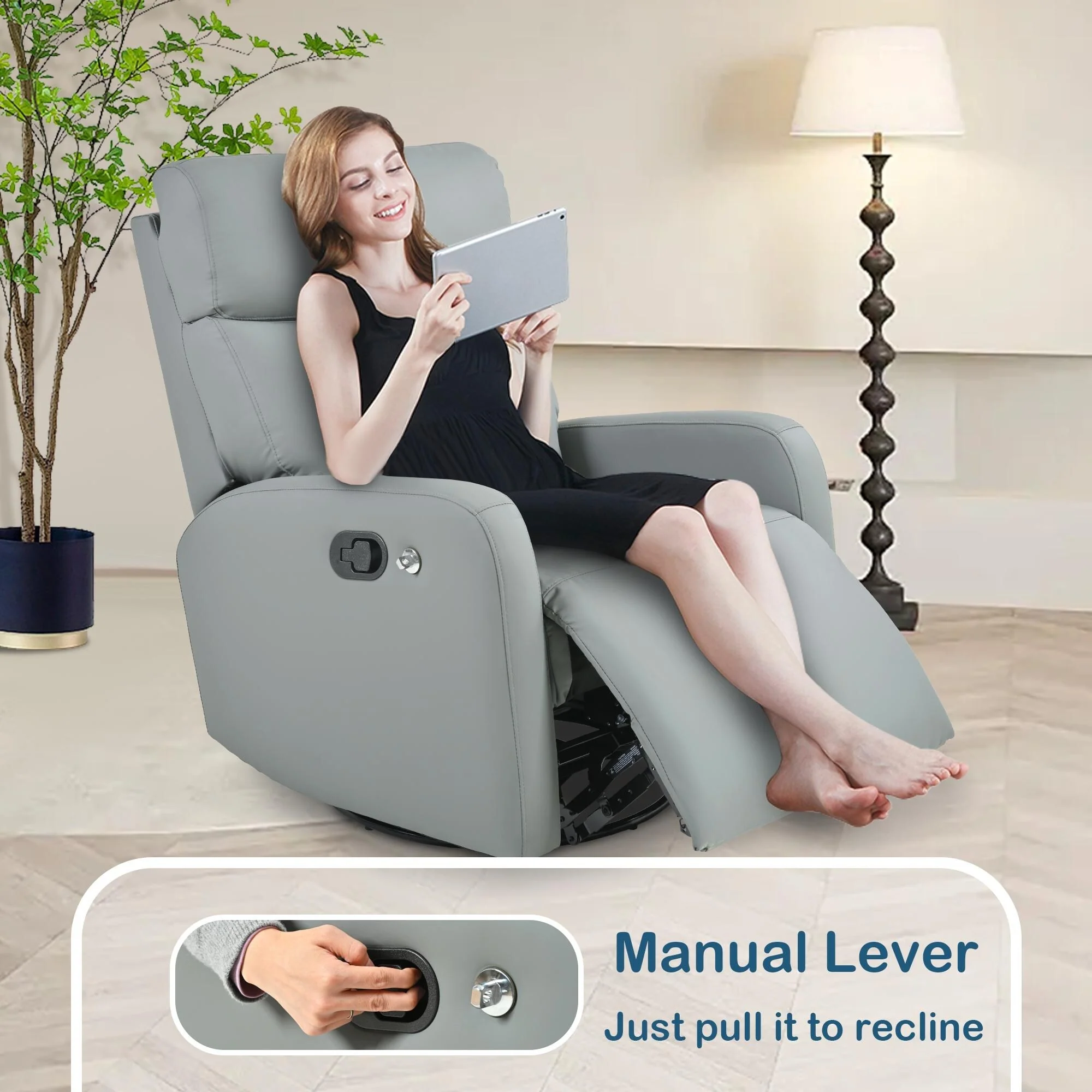 Swivel Rocker Recliner Chair