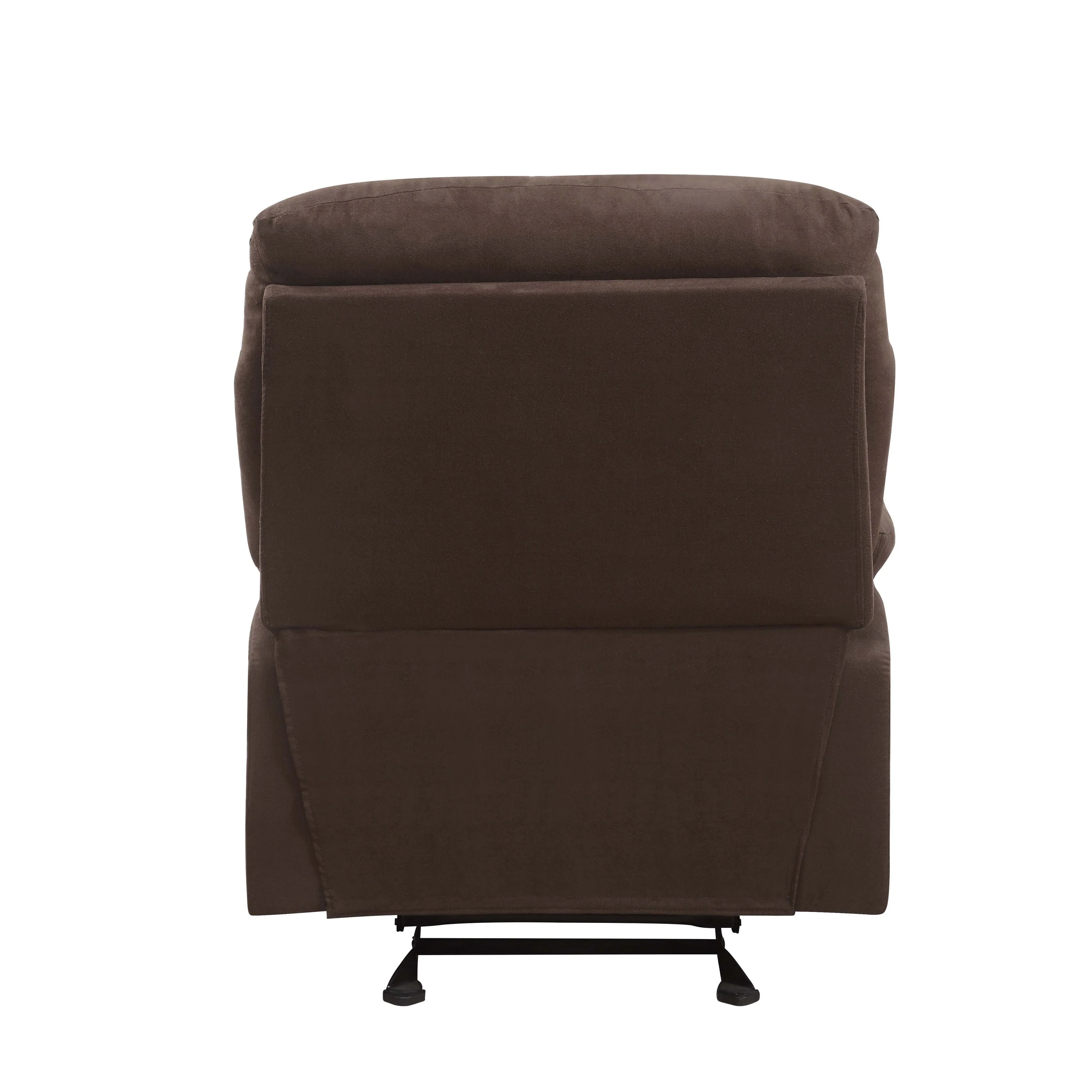 Chocolate Microfiber Motion Glider Recliner