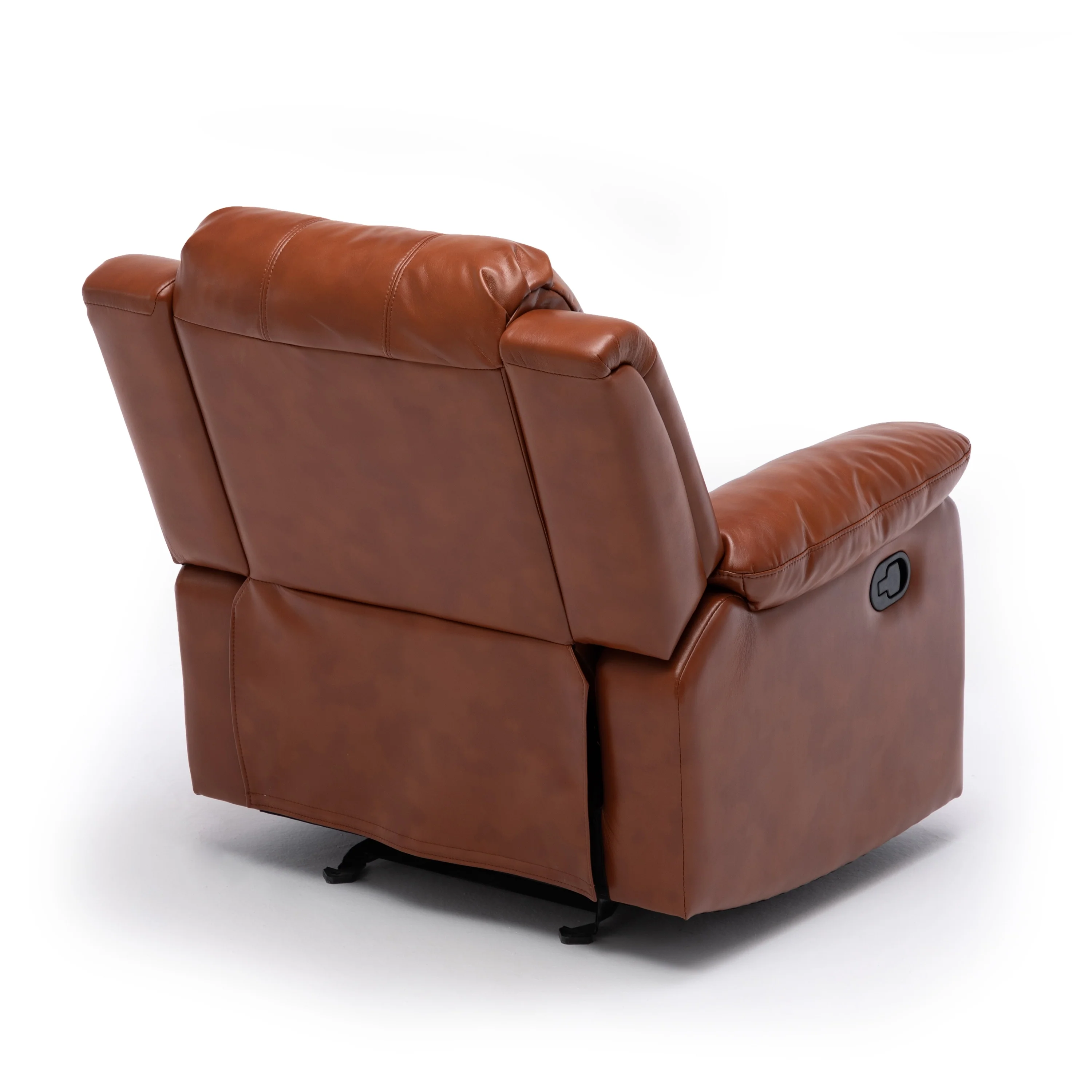 Charleston Leather Gel Glider Rocker Recliner by Greyson Living