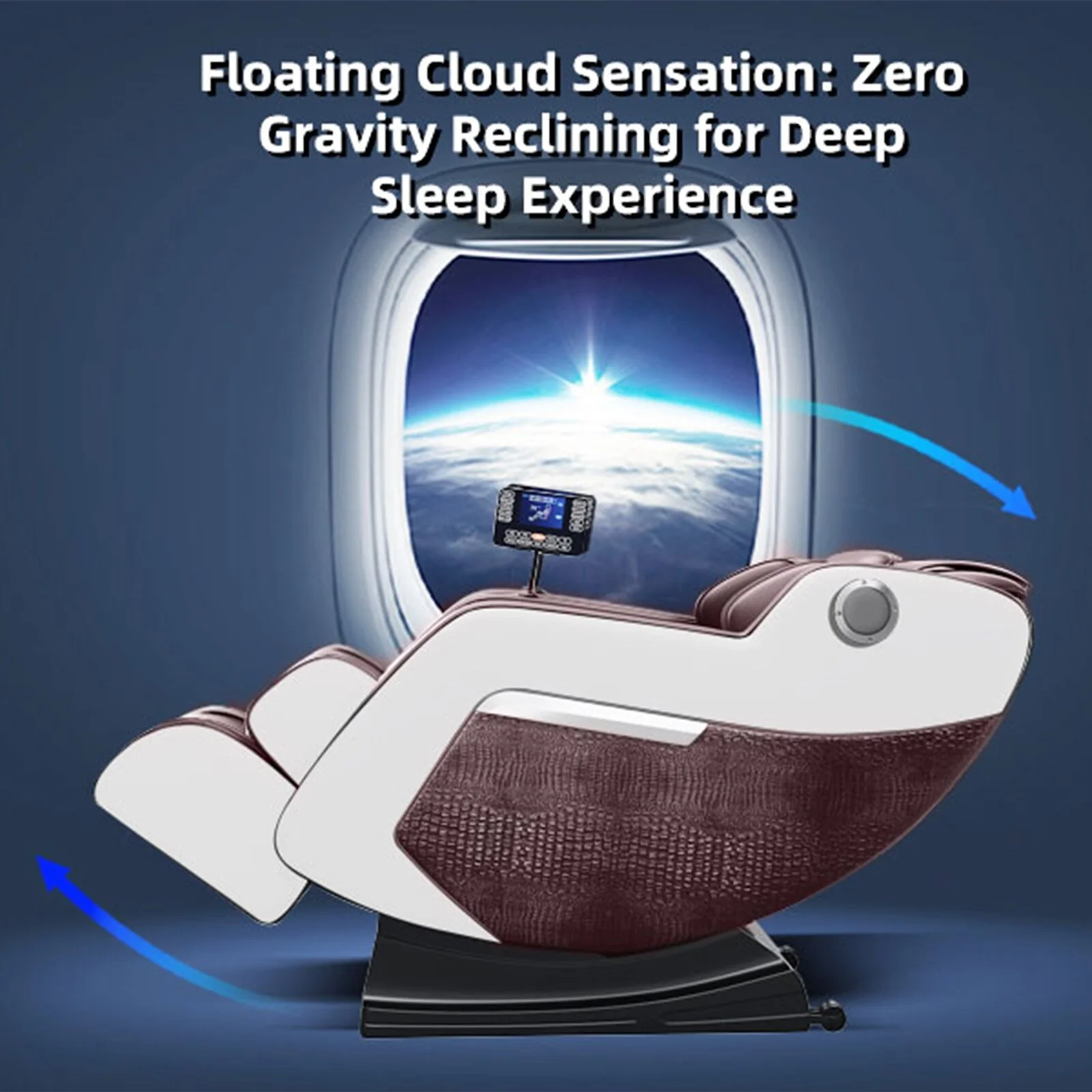 Zero?Gravity Massage Recliner Chair with Bluetooth Audio