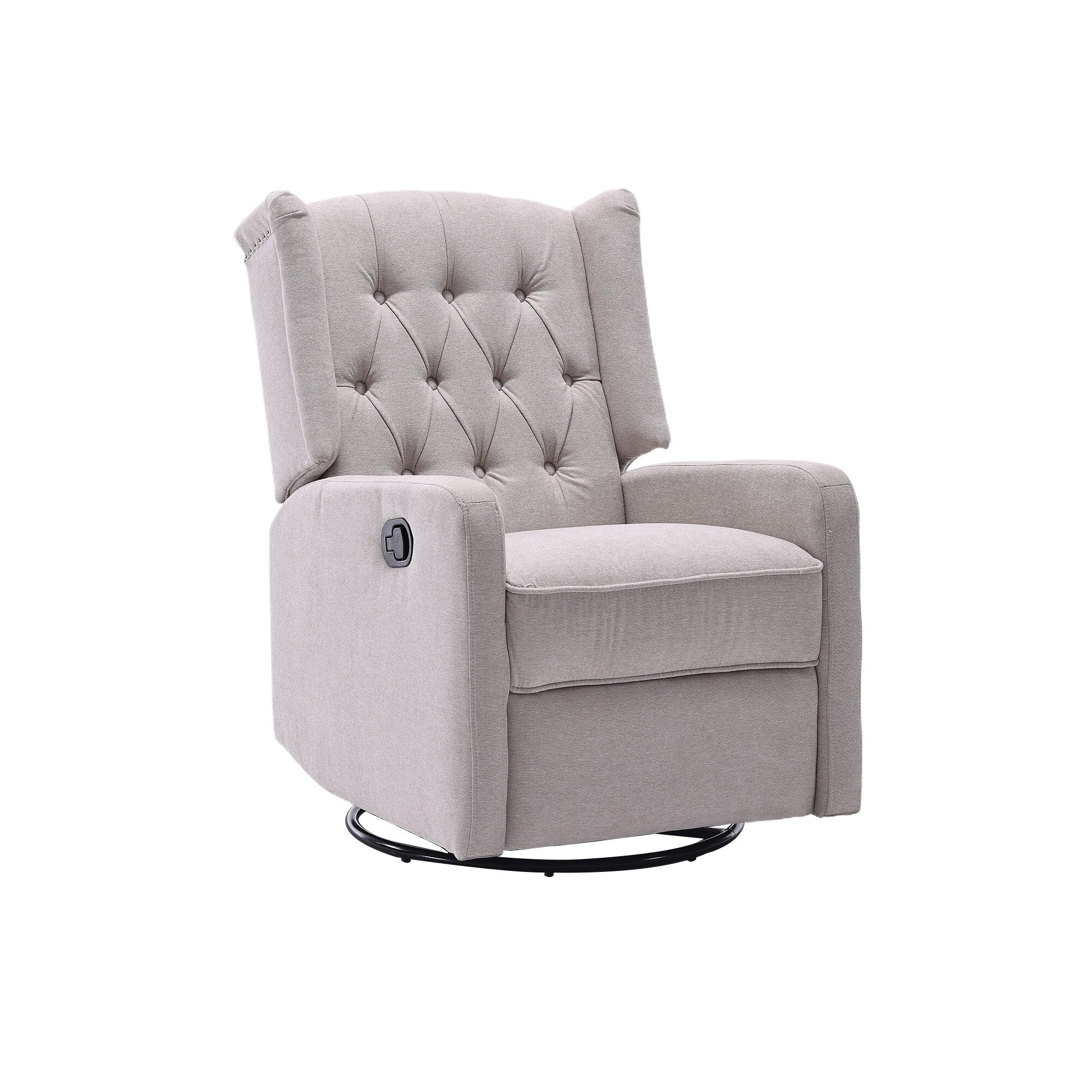 360 Degree Swivel Nursery Rocking Chair