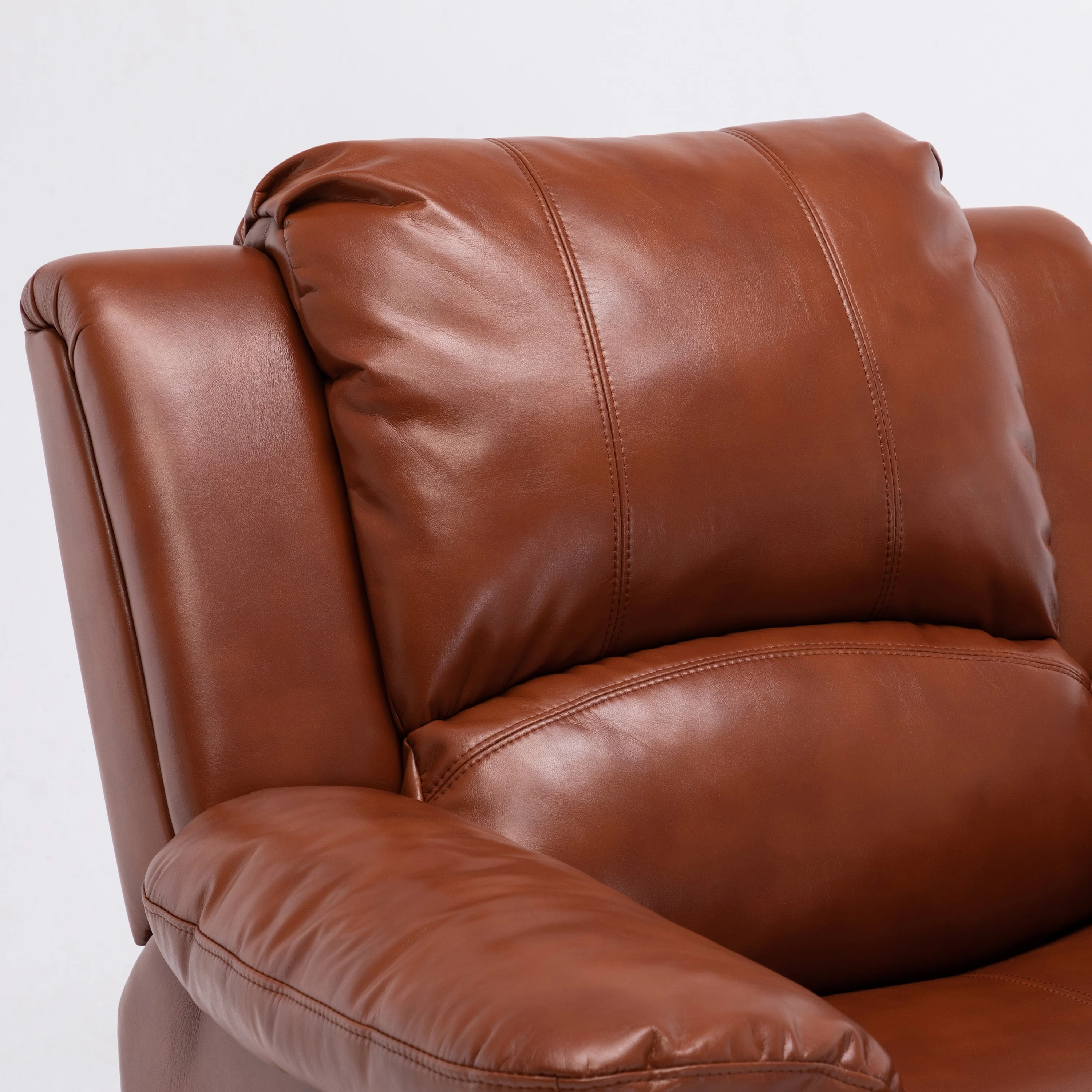 Charleston Leather Gel Glider Rocker Recliner by Greyson Living