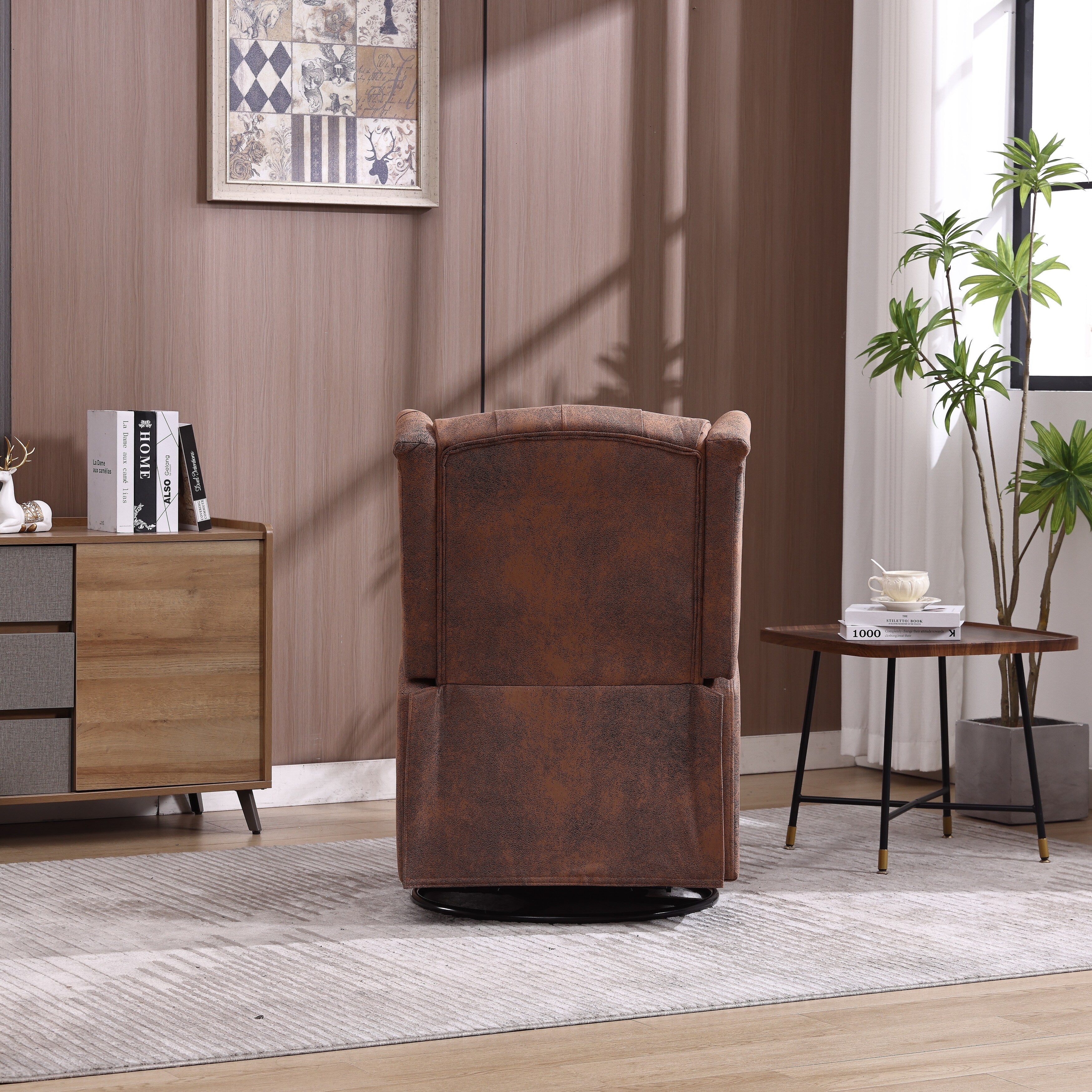 360 Degree Swivel Nursery Rocking Chair