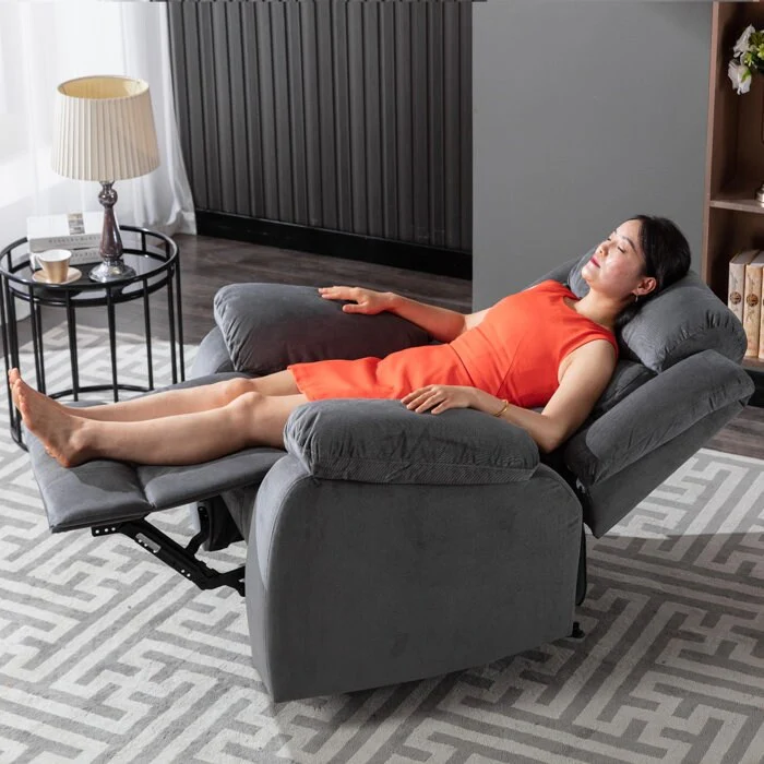 Soft Recliner Chair with Massage and Heat Function