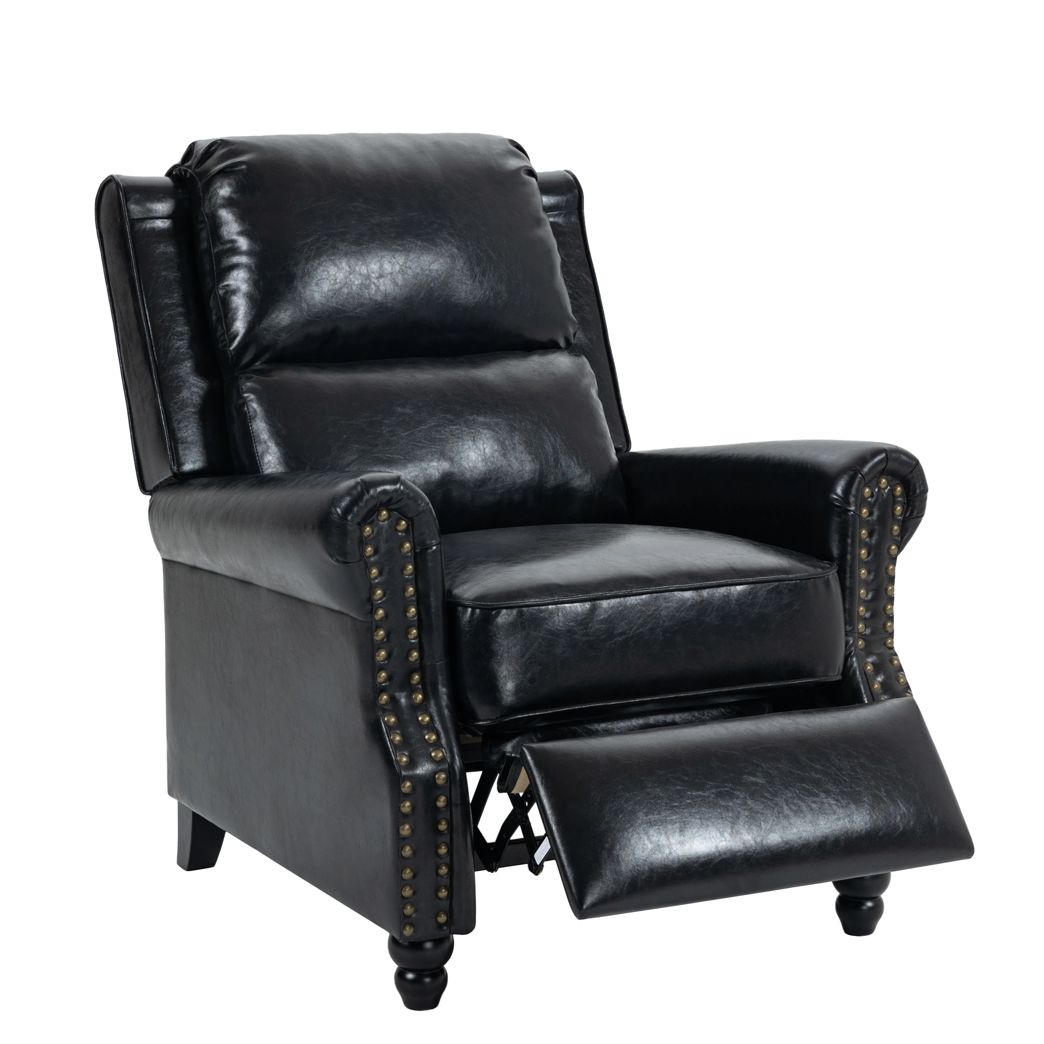 Modern Padded Seat Recliner Chair with PU Leather
