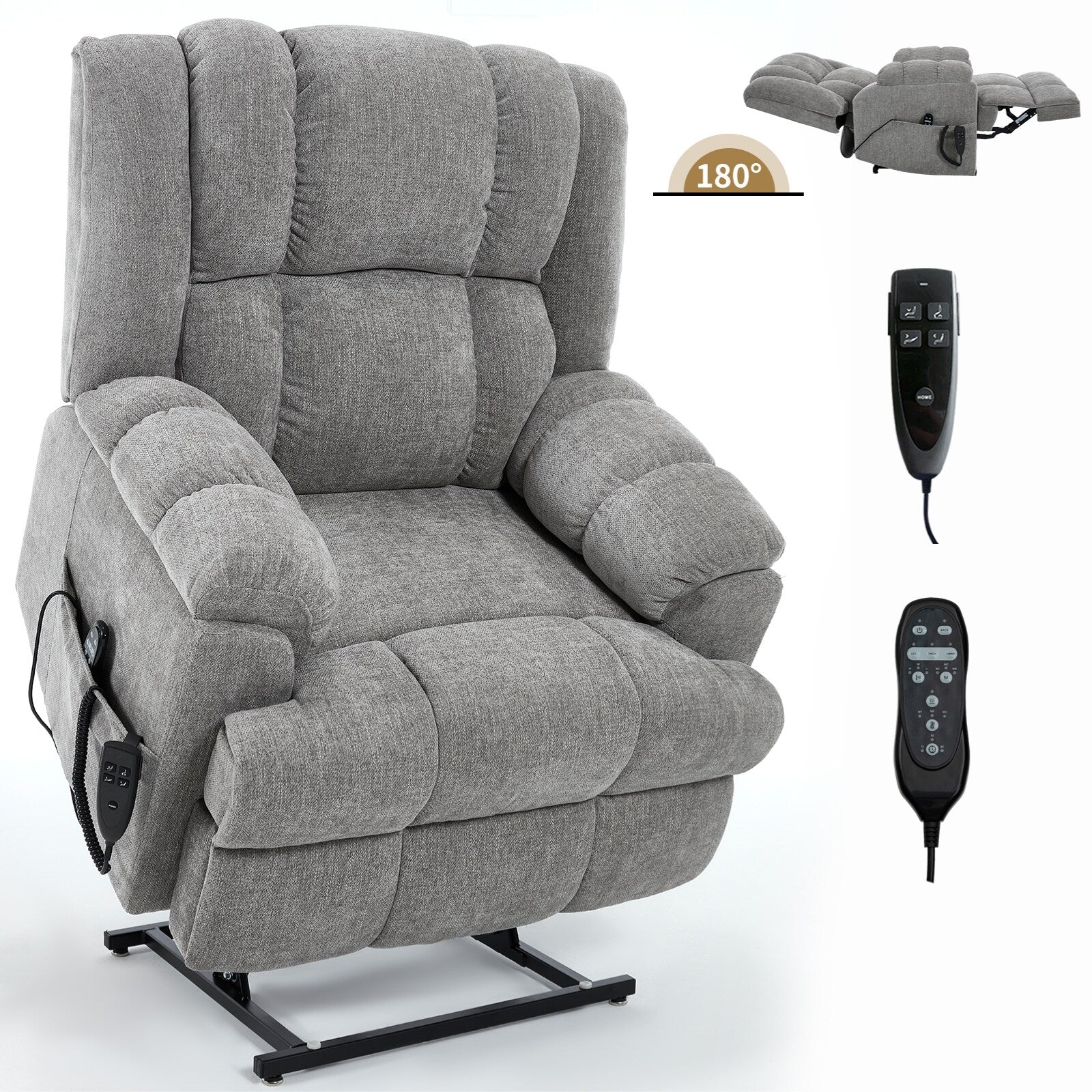 Electric Power Lift Recliners with Power-Remote