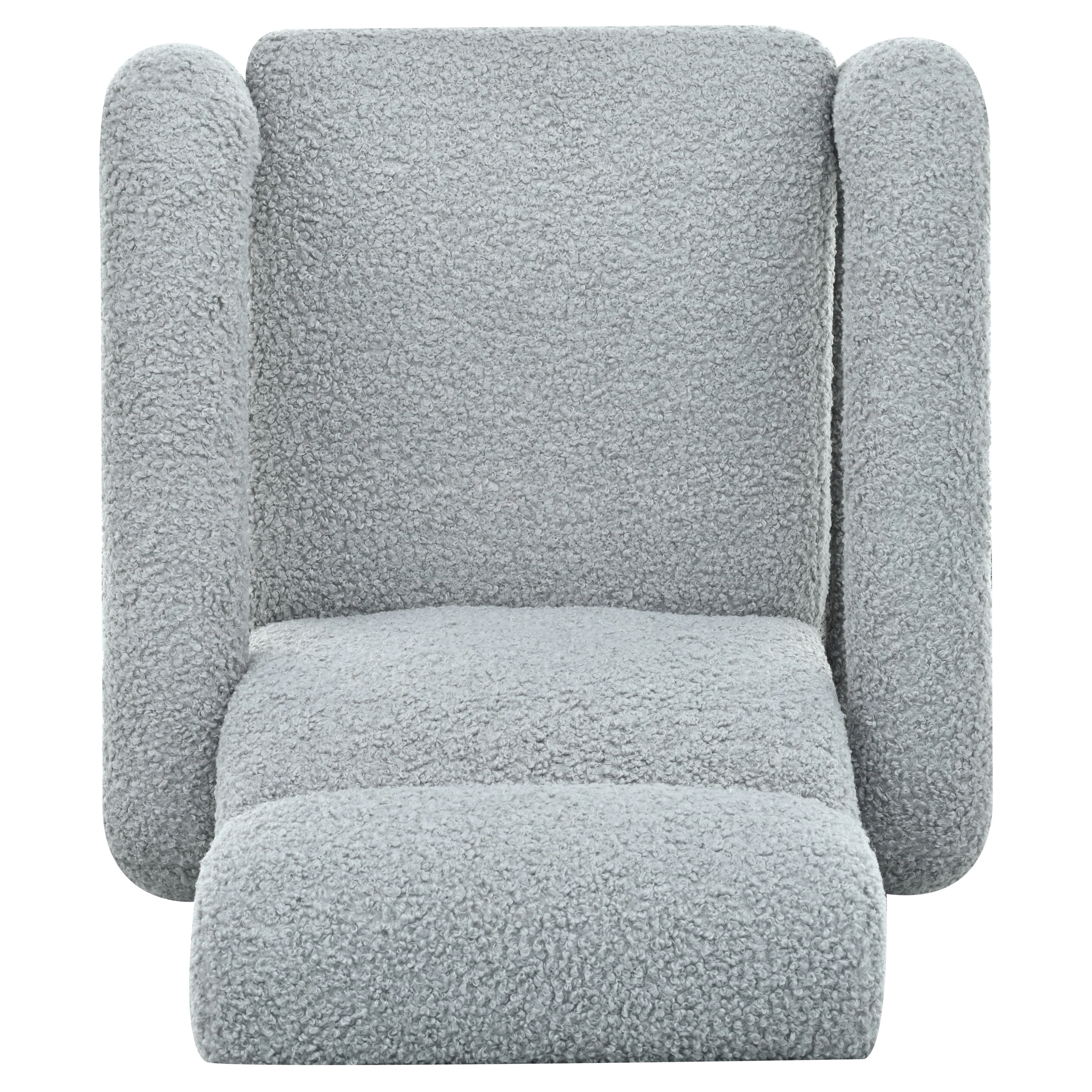 31.25 Push Back Recliner Armchair Upholstered