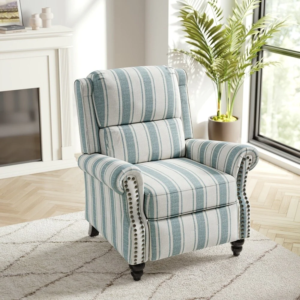 Modern Padded Seat Recliner Chair with PU Leather