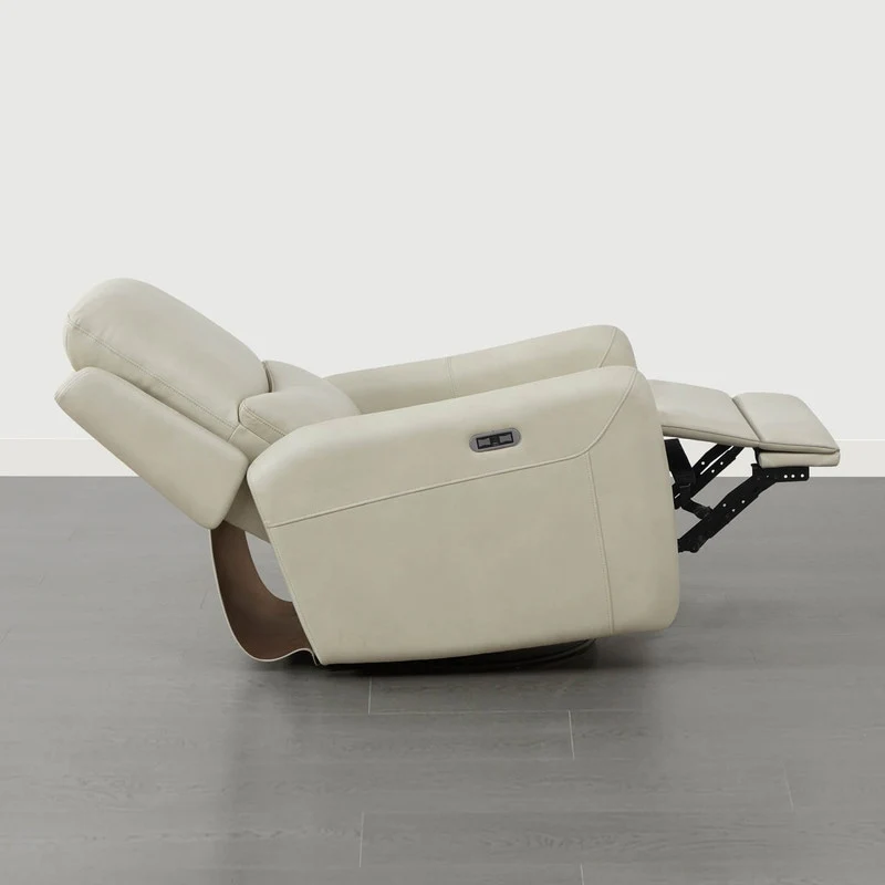 Adalyn Power Swivel Glider Recliner with Lumbar Pillow