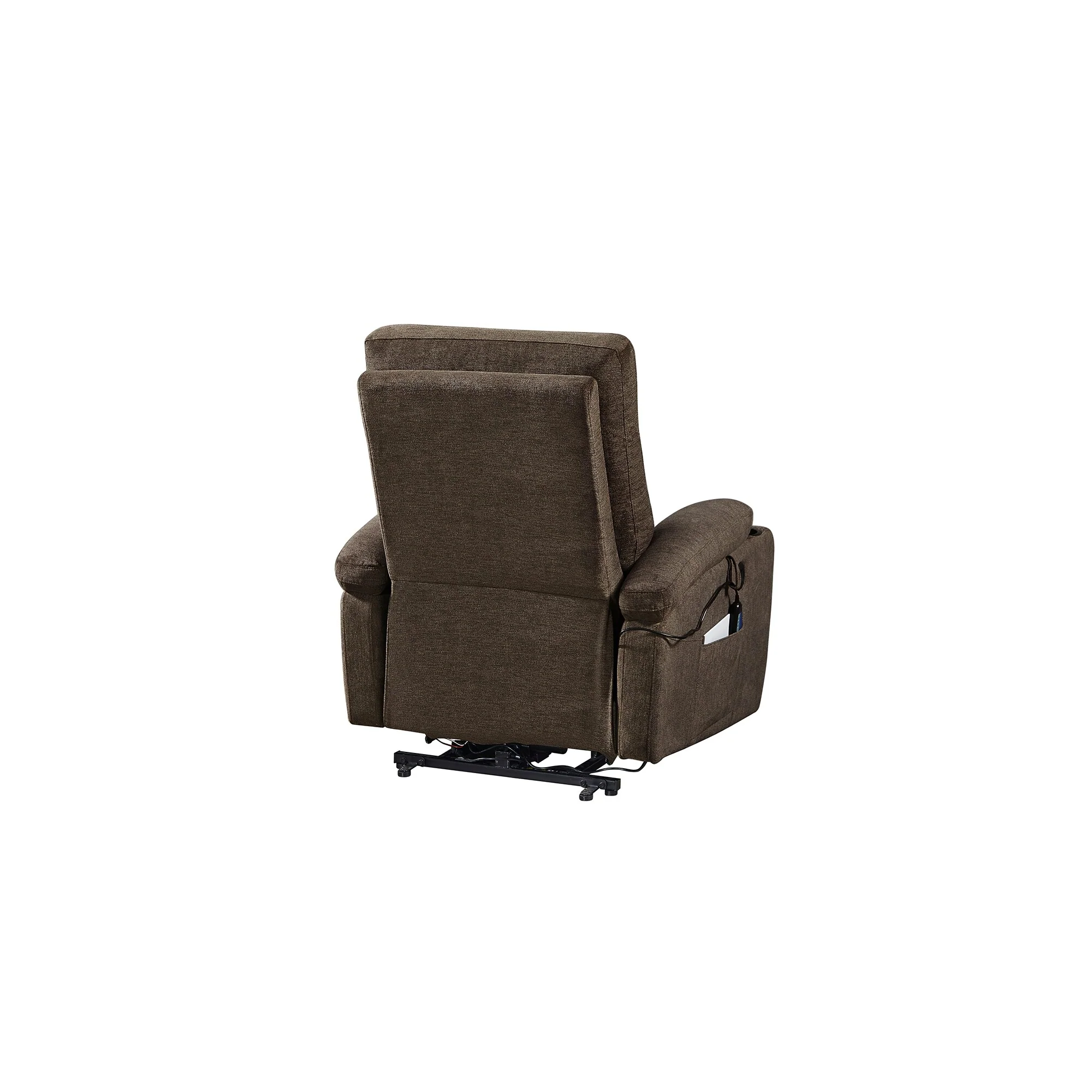 Electric Lift Massage Recliner , Lumbar Heat, 350 lbs Capacity, Adjustable 45��-165�� Recline