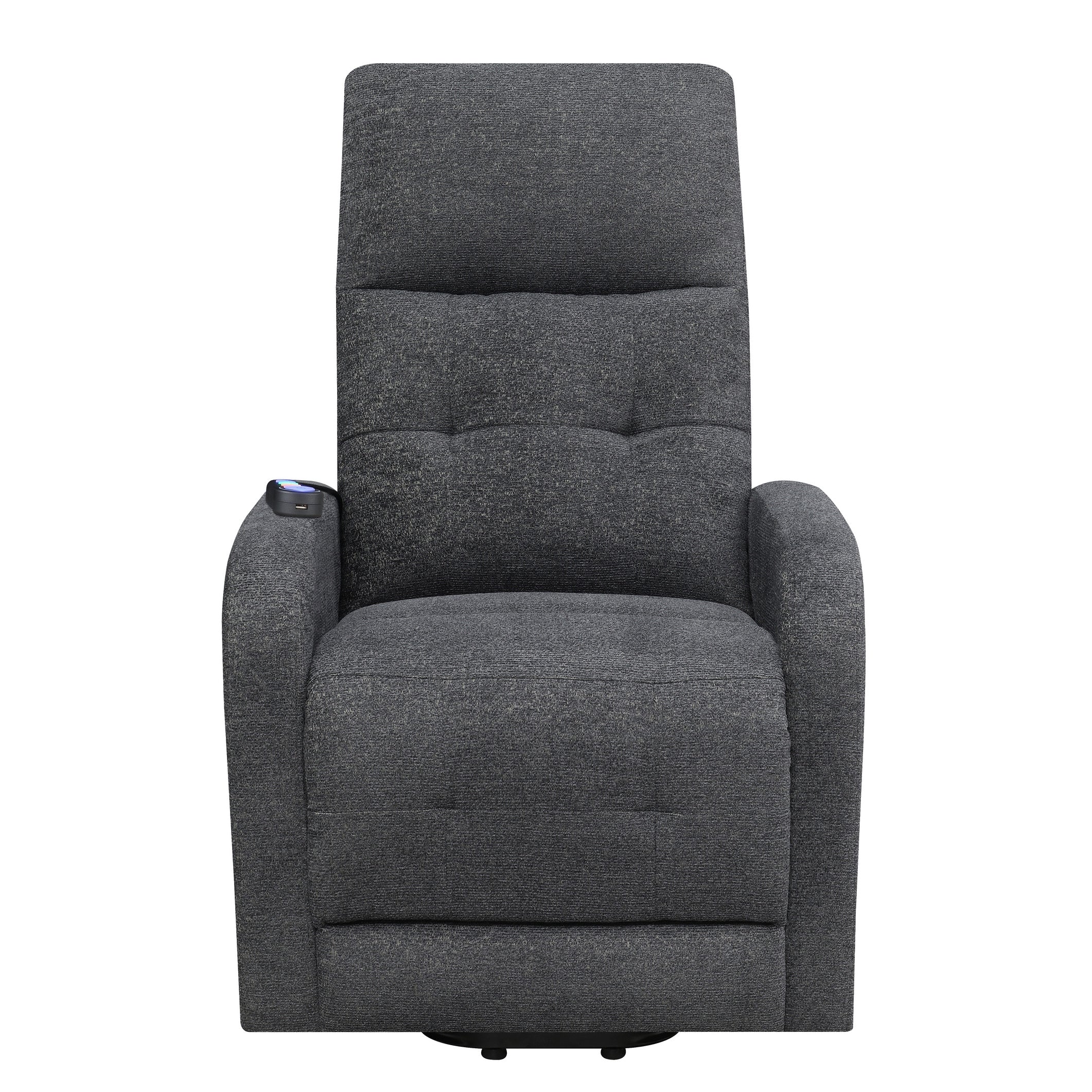 Lyle Upholstered Tufted Power Lift Recliner
