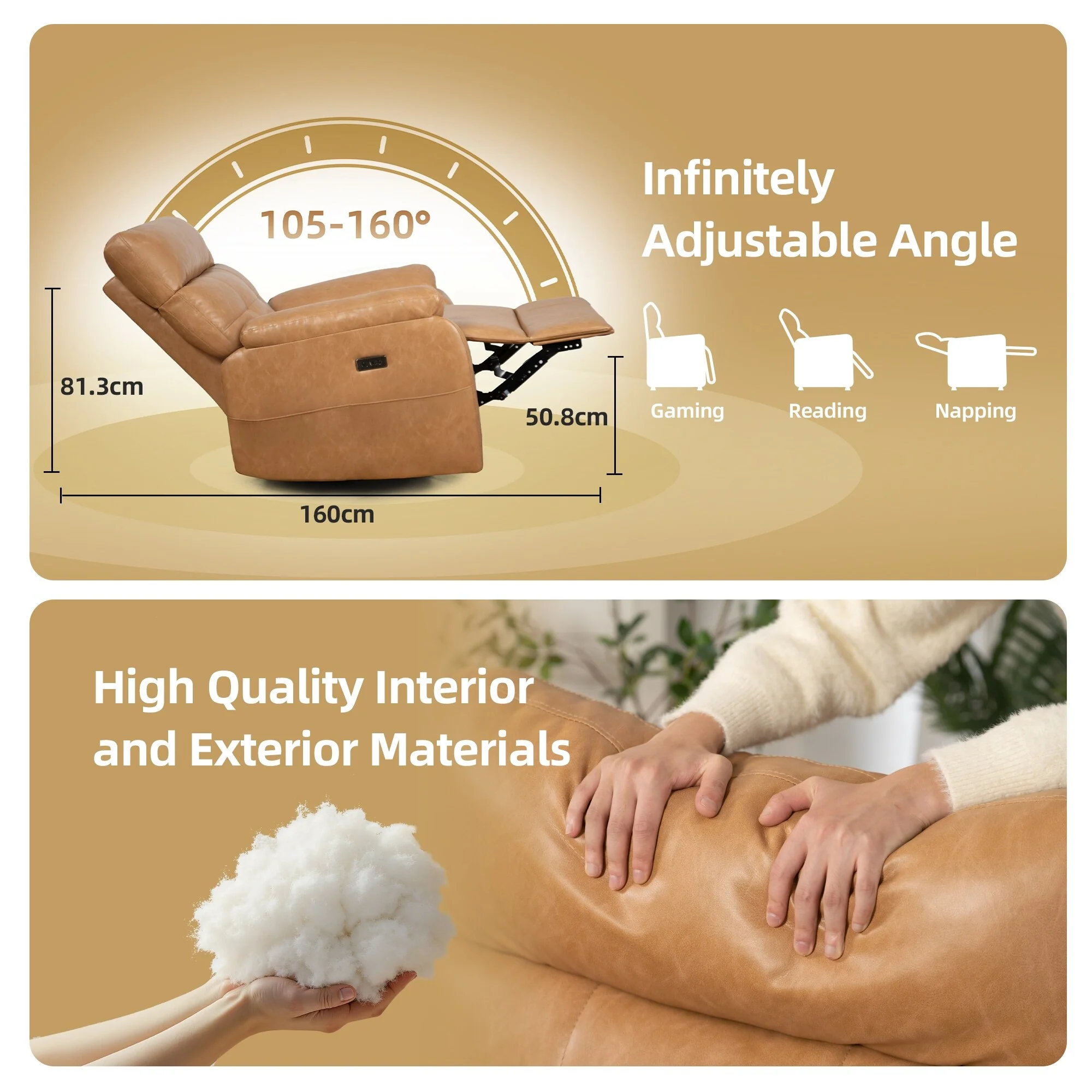 Power Zero Gravity Recliner Chair