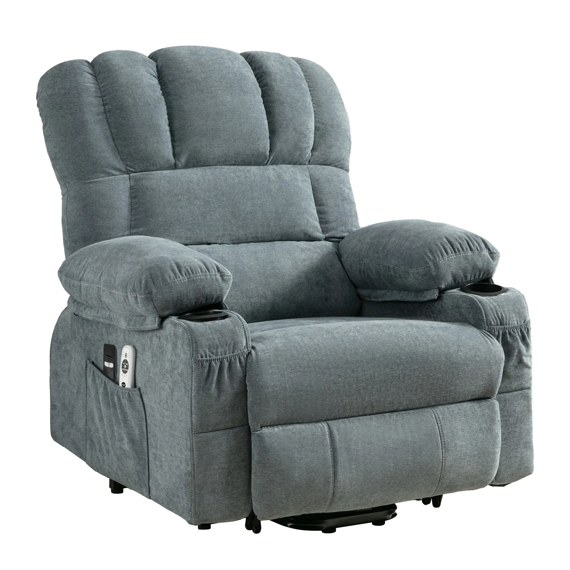 Power Electric Massage Lift Lounge Chair with Heating and Vibration, USB
