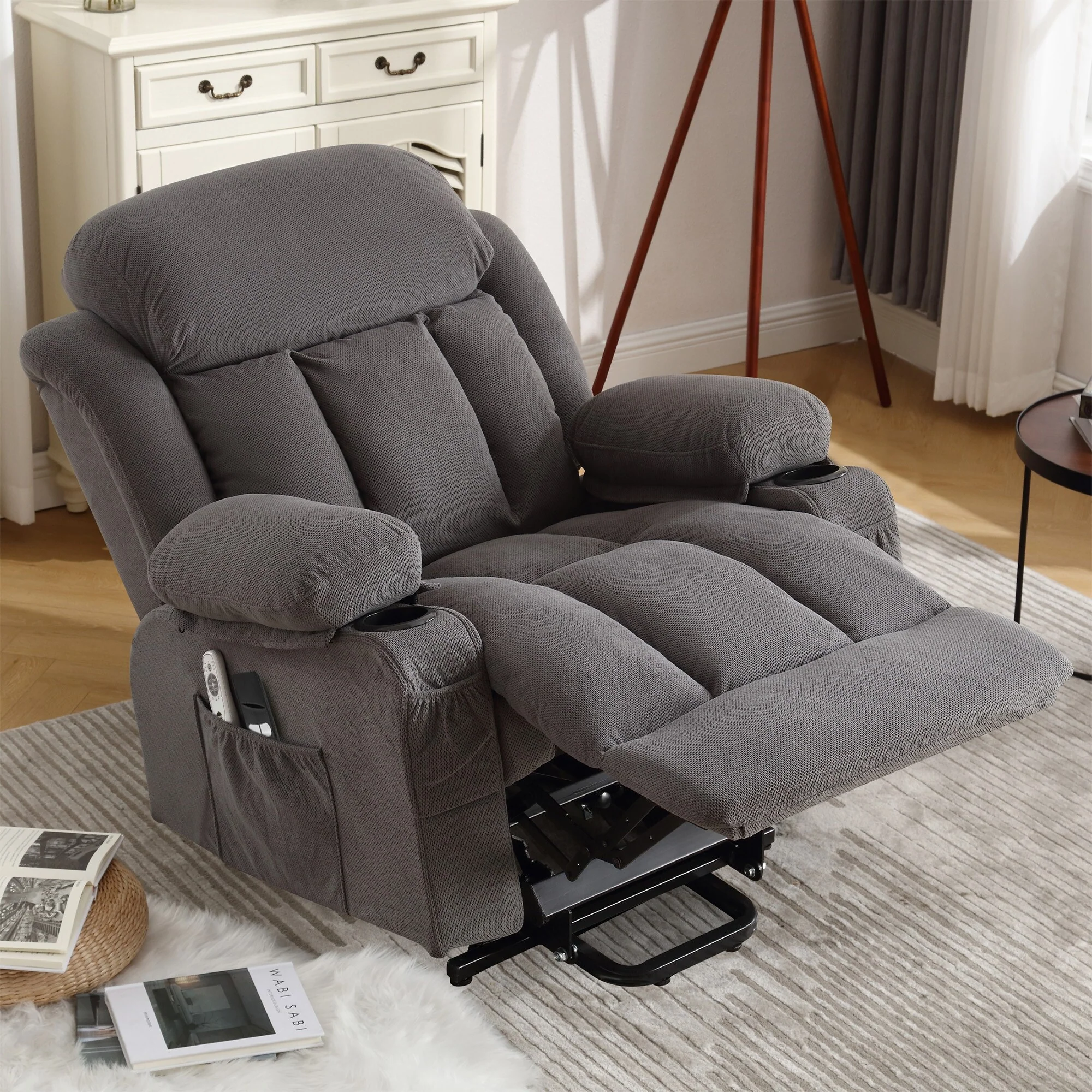 Power Lift Recliner Chair with Heat and Massage