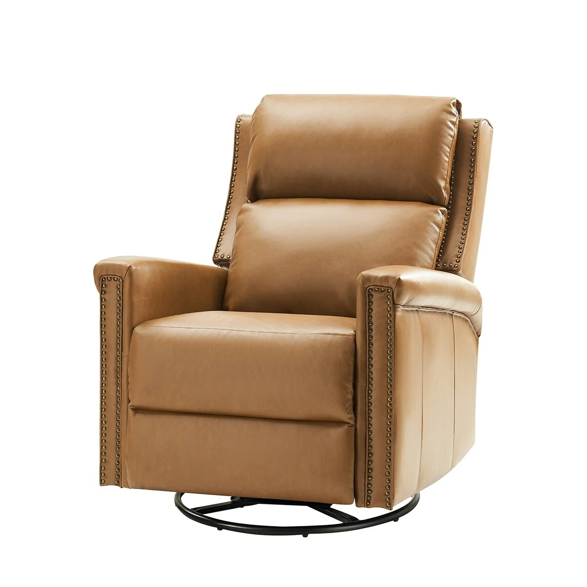 Tobias Traditional Swivel And Rocker Power Recliner by HULALA HOME