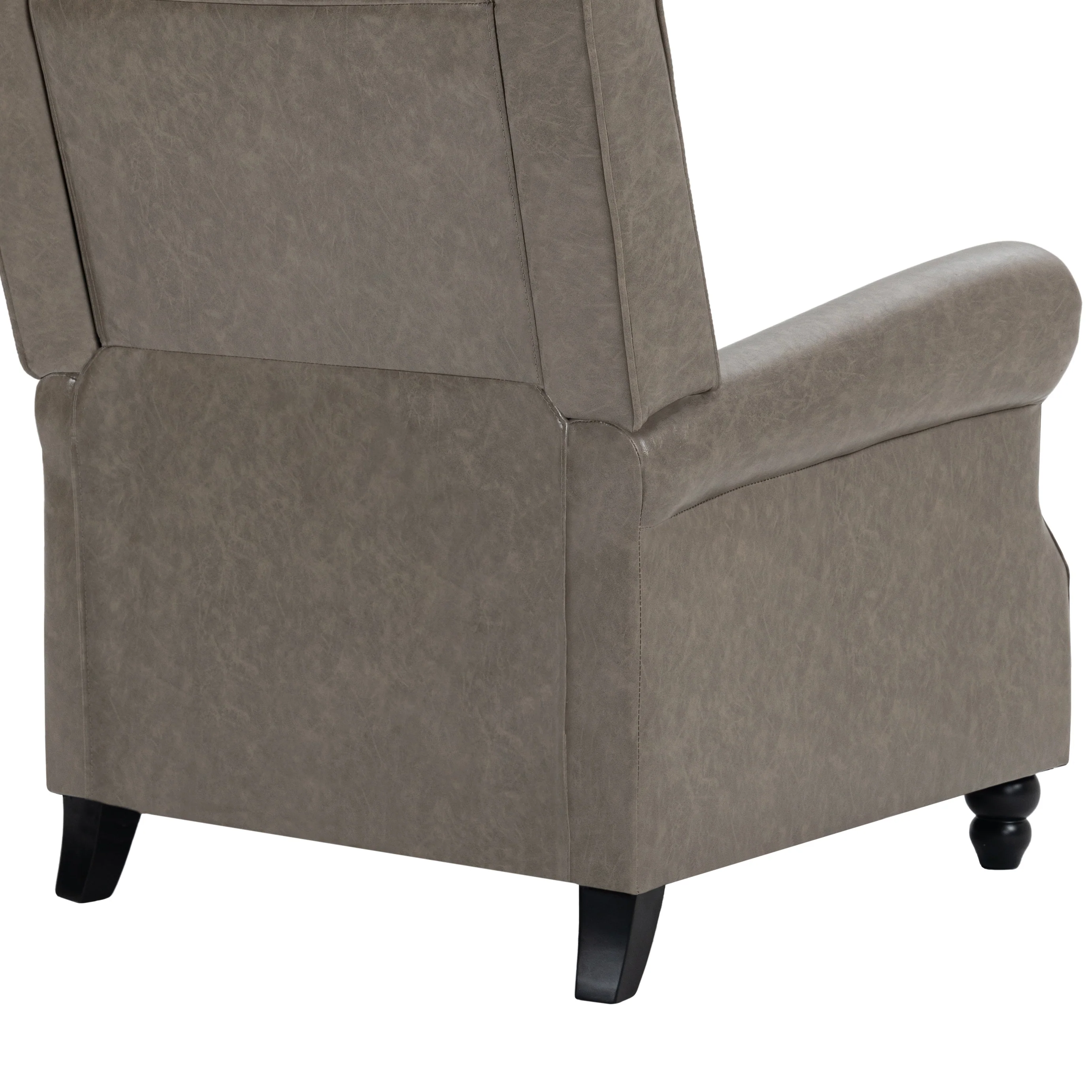 Modern Padded Seat Recliner Chair with PU Leather
