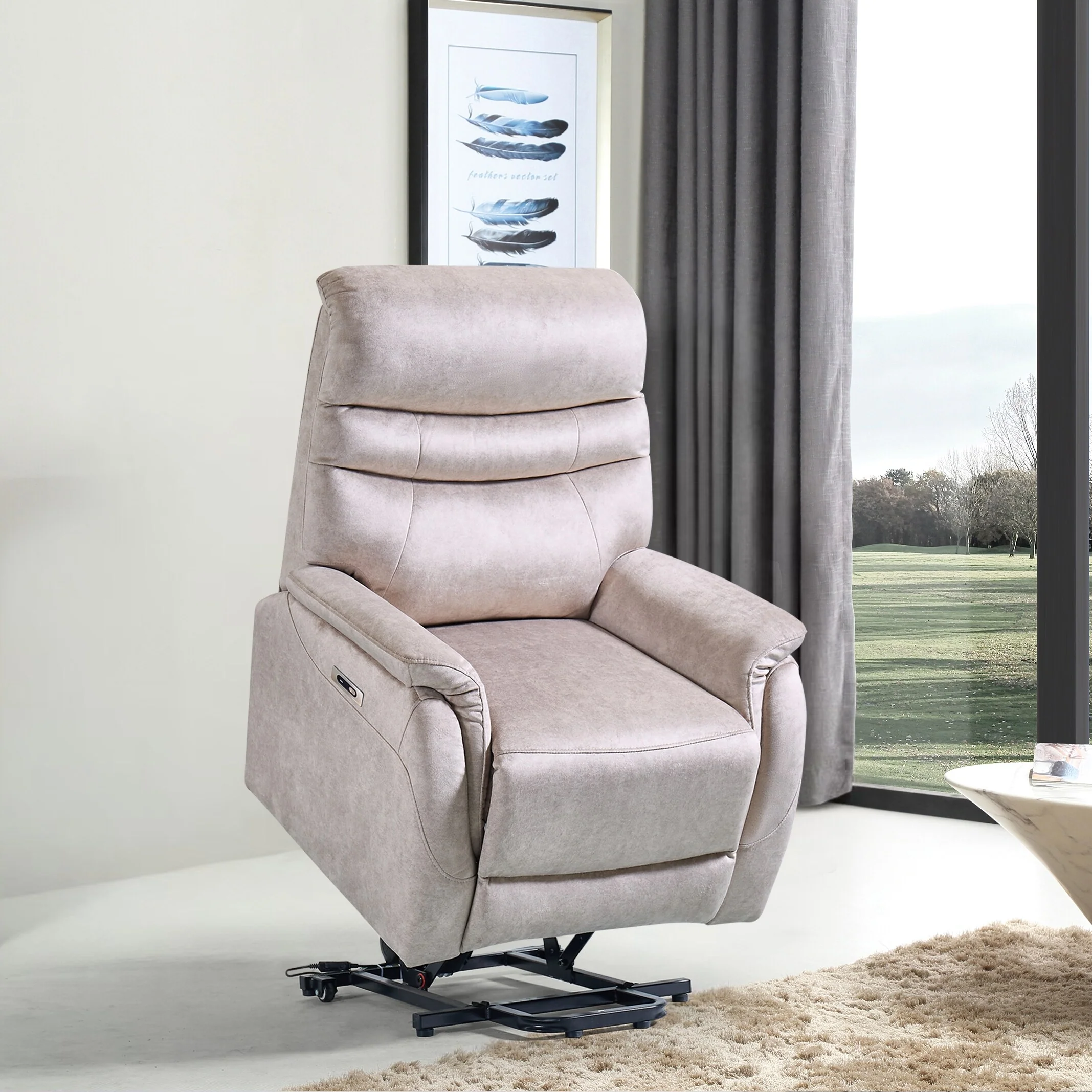 Comfortable electric lift chair