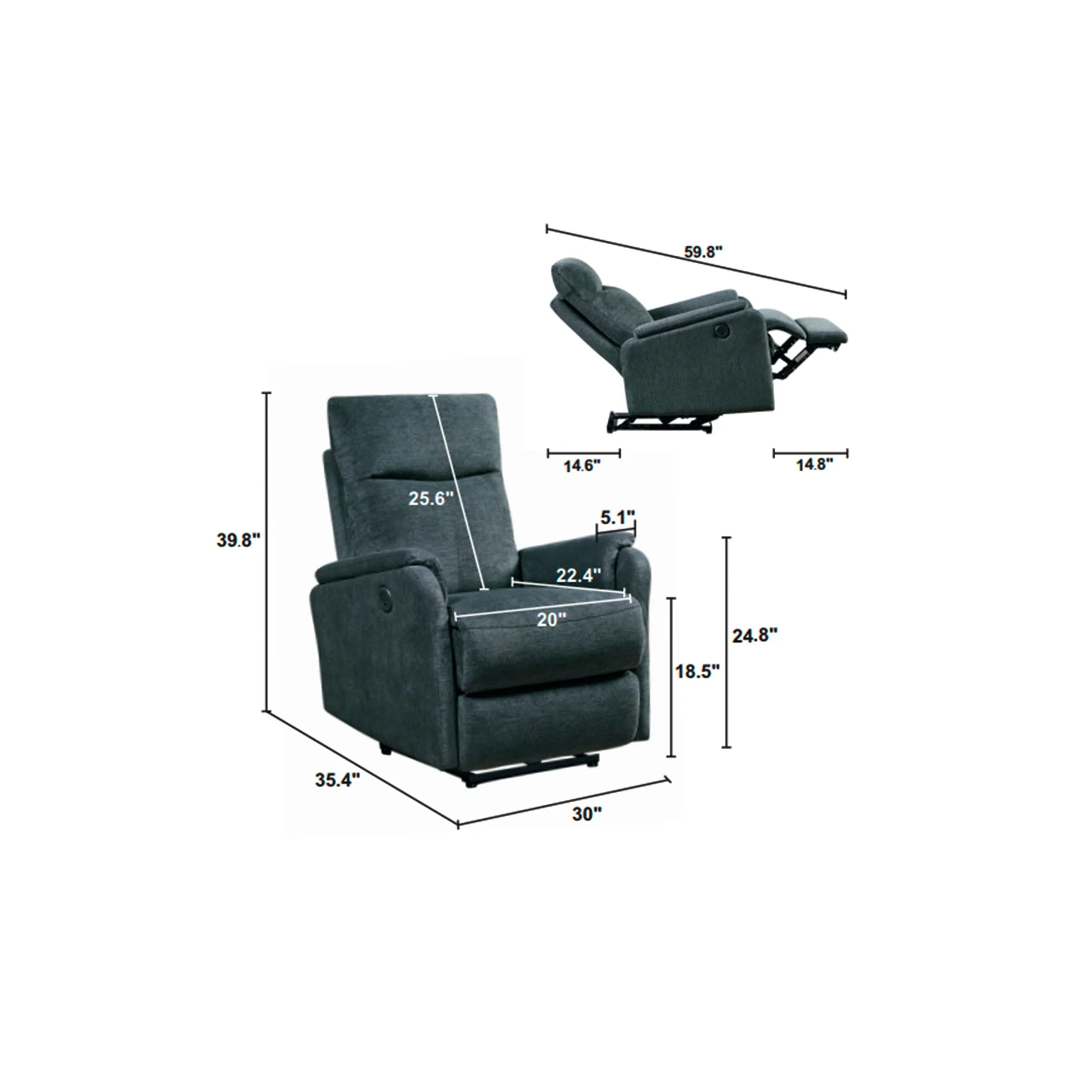 Recliner Chair With Power function